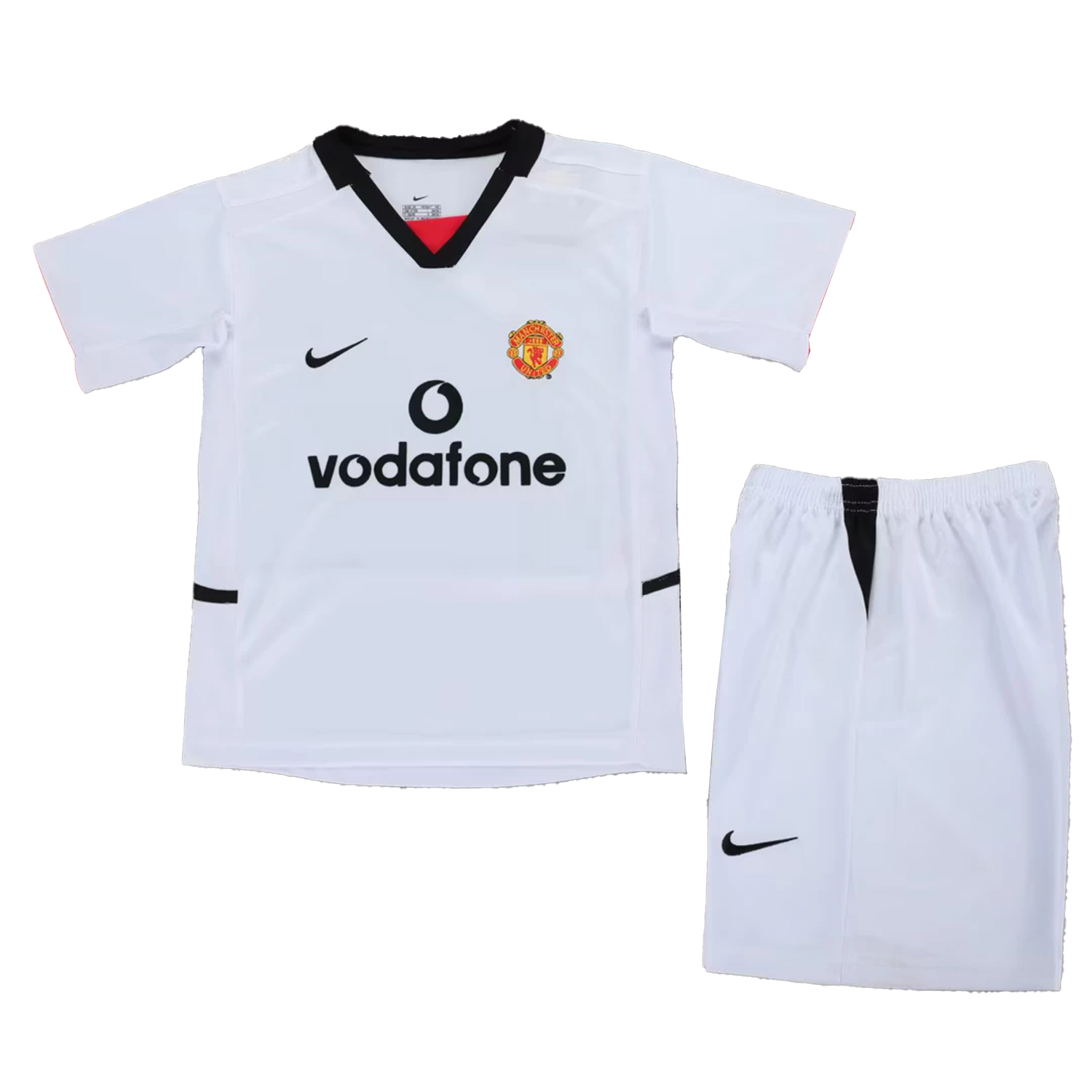 TKH-turbokithub-Retro Manchester United 2002-03 Away Kids Kit