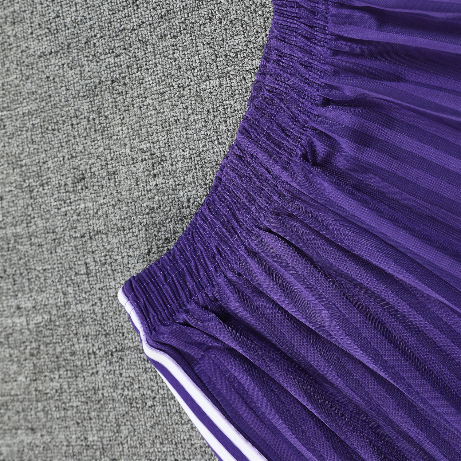 TKH-turbokithub-Real Madrid 25-26 Vest Training Set - Pure White Vest & Purple Shorts
