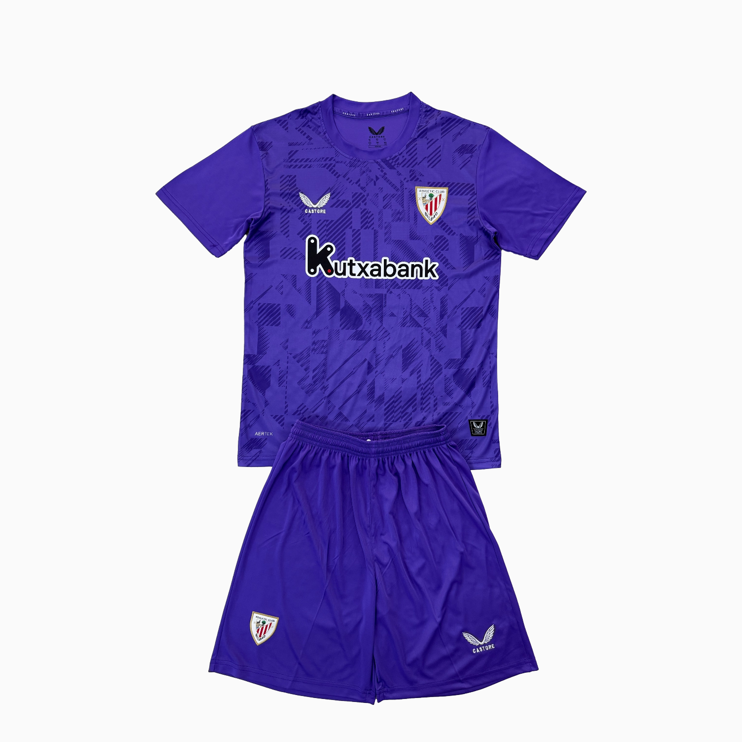 TKH-turbokithub-Athletic Bilbao 25-26 Purple Goalkeeper Men's Adult Jersey Set - Fans Version