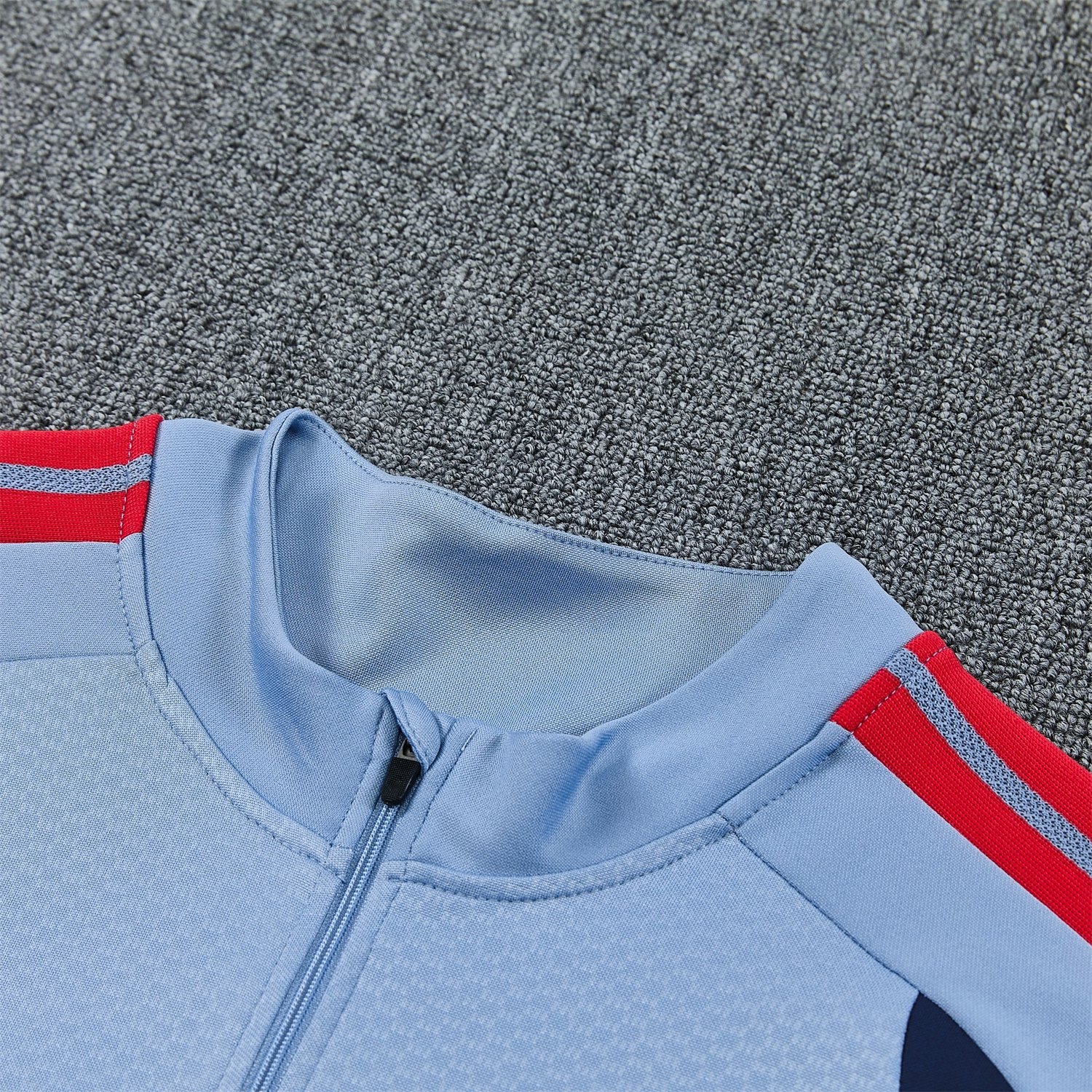 TKH-turbokithub-Bayern Munich 26-27 Long Sleeves Training Set - Light Blue Top and Dark Blue Pants