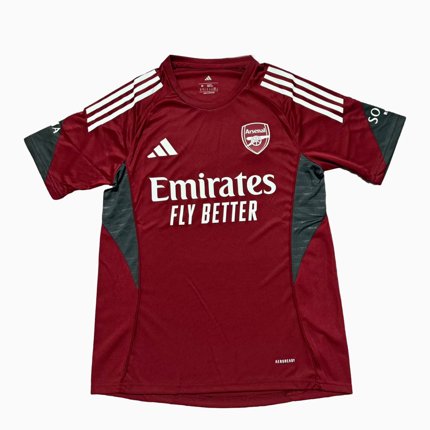 TKH-turbokithub-Arsenal 25-26 Wine Red Training Jersey - Fans Version