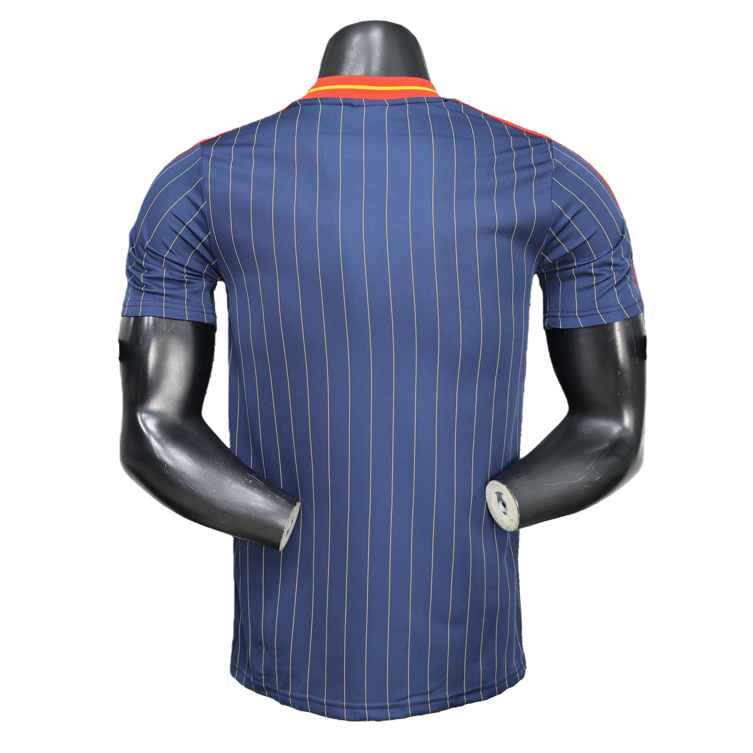 TKH-turbokithub-Spain 2026 Terrace Icon Retro Casual Style Deep Blue Jersey - Player Version