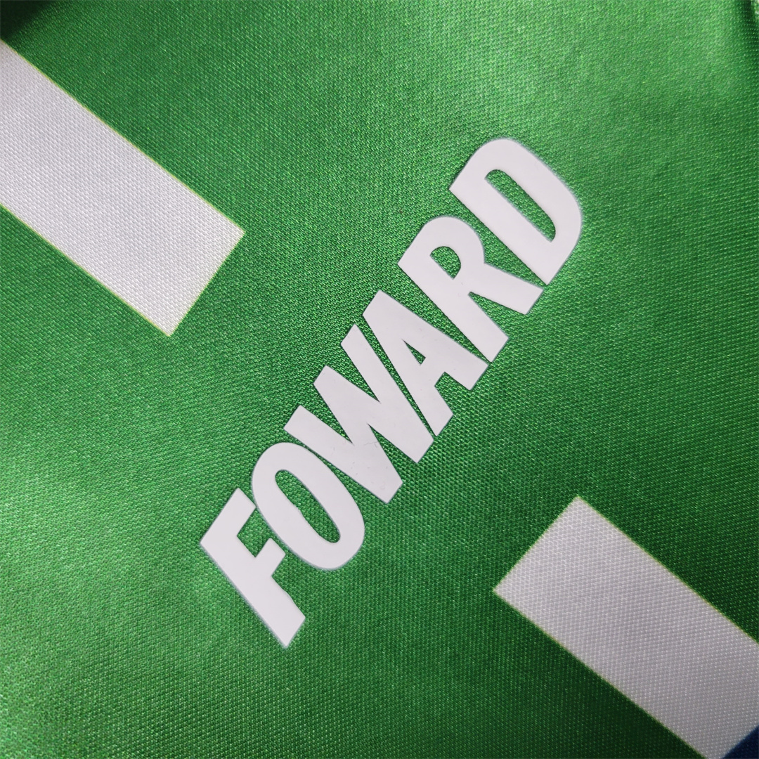 TKH-turbokithub-Retro Palmeiras 1992 Home Stadium Jersey