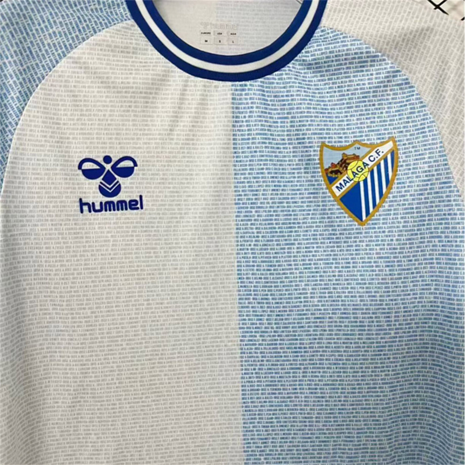 TKH-turbokithub-Malaga 26-27 White And Light Blue Special Jersey - Fans Version