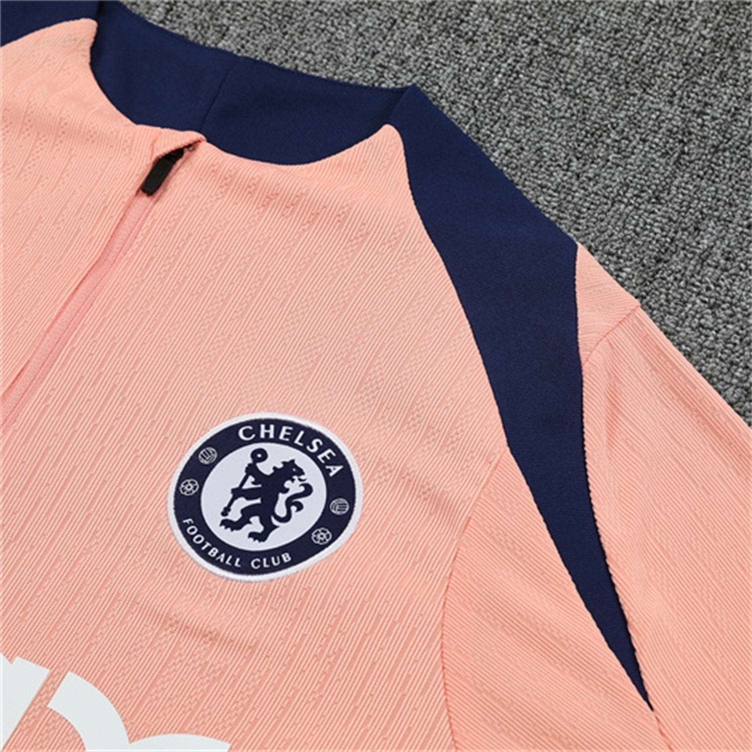 TKH-turbokithub-C.H.E.L.S.E.A 25-26 Long Sleeve Training Set - Player Version - Pink Top and Blue Pants
