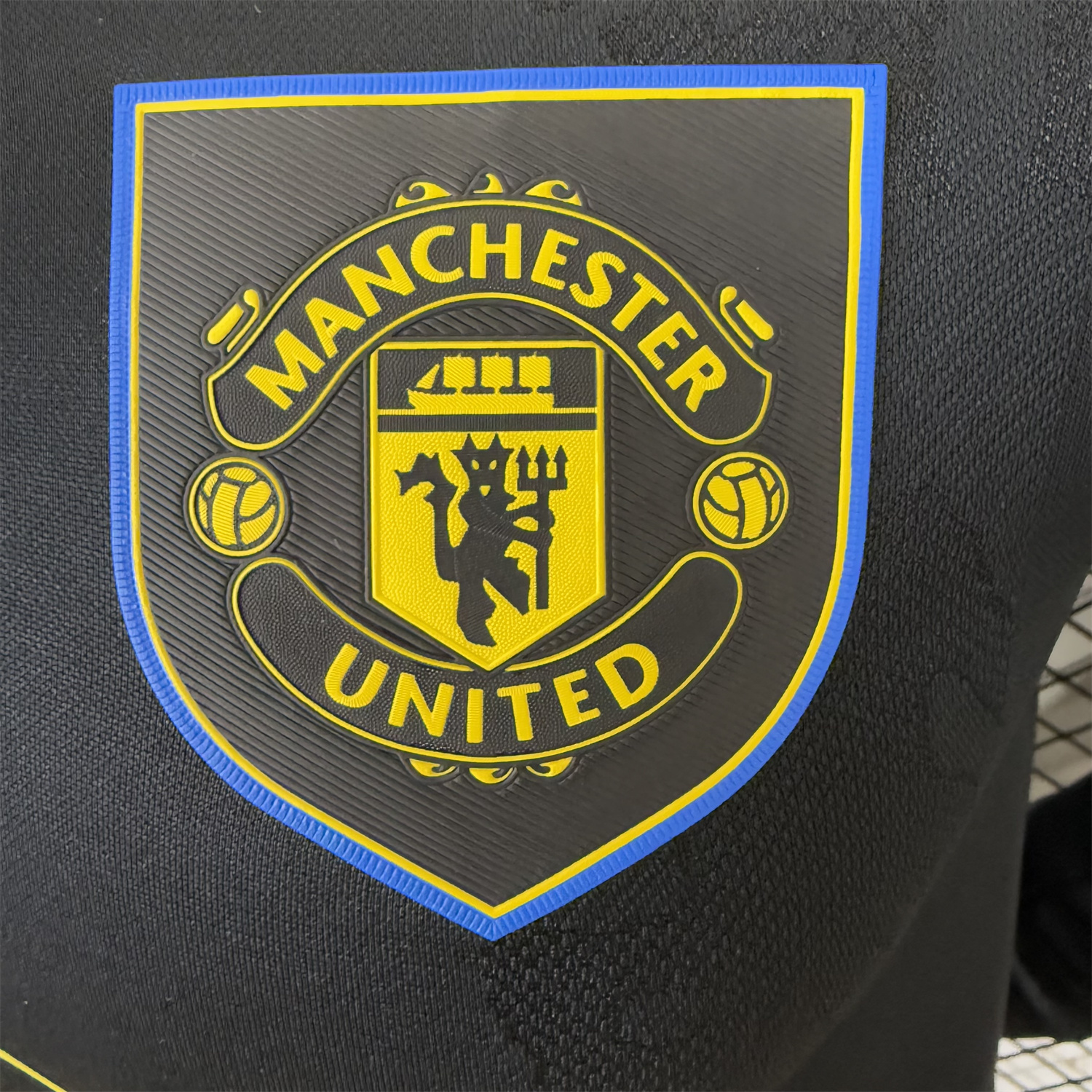 TKH-turbokithub-Manchester United 25-26 Third Black Long Sleeves Jersey - Player Version
