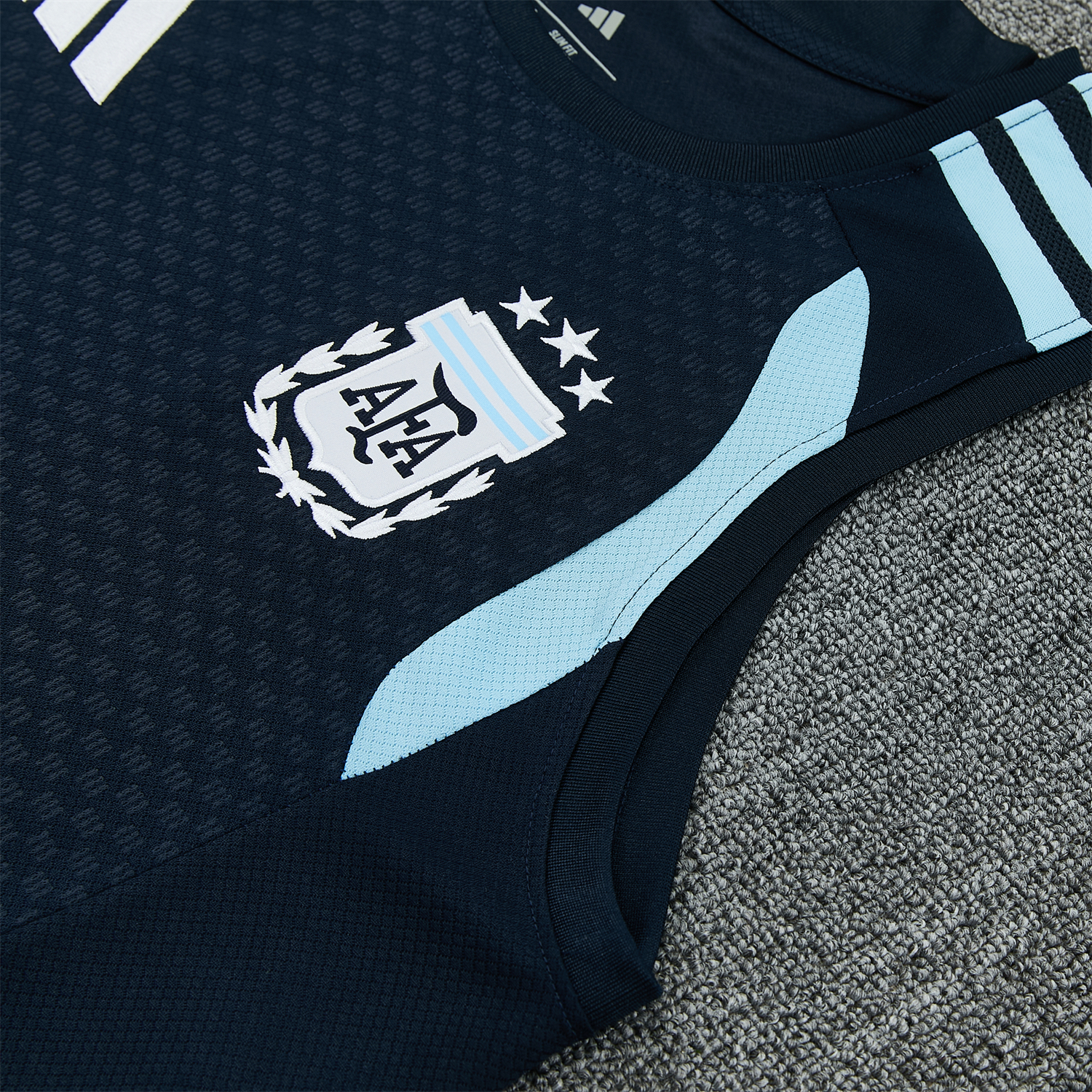 TKH-turbokithub-Argentina 2026 Vest Training Set - Dark Blue Top & Dark Blue Pants