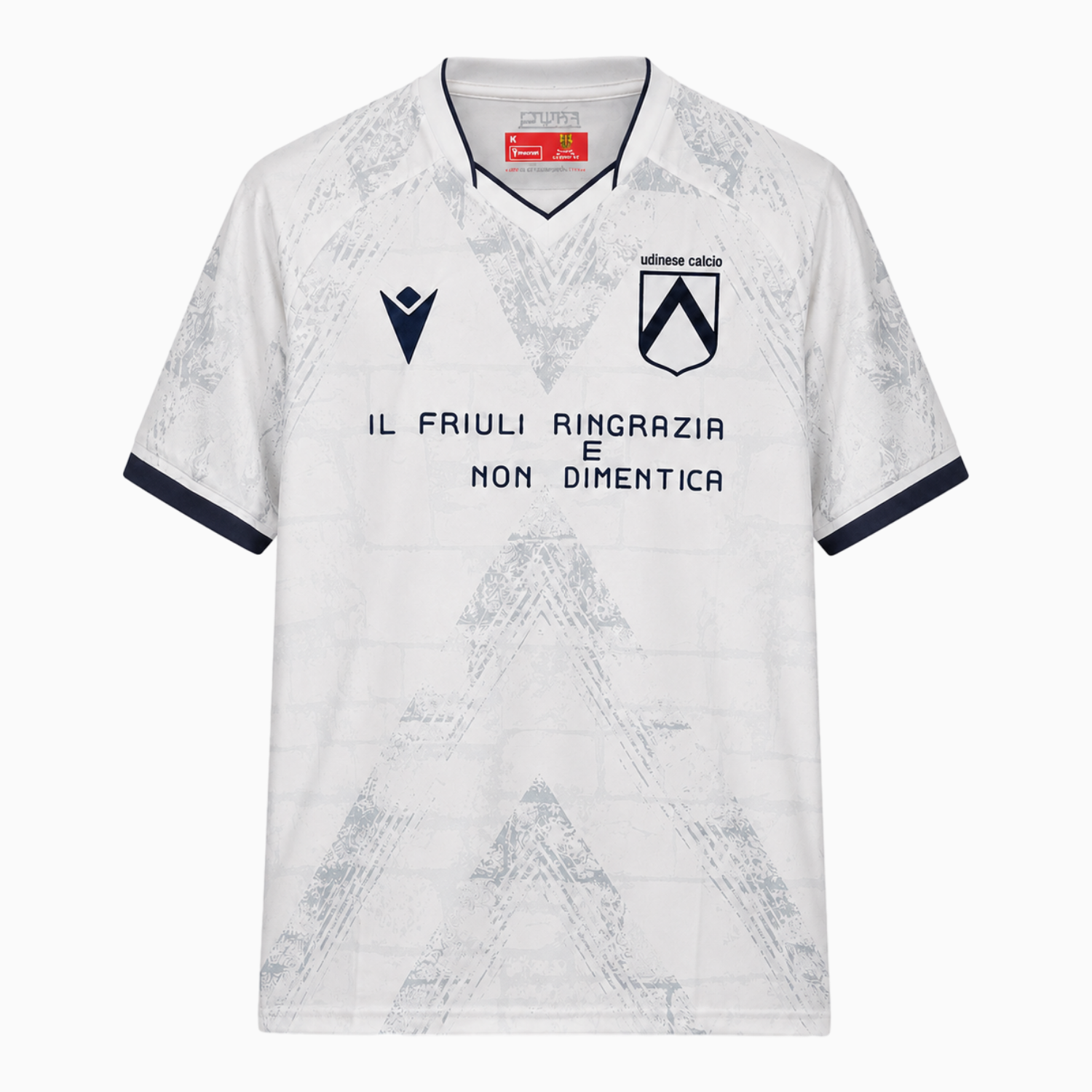 TKH-turbokithub-Udinese 26-27 White 50th Anniversary Special Jersey - Fans Version