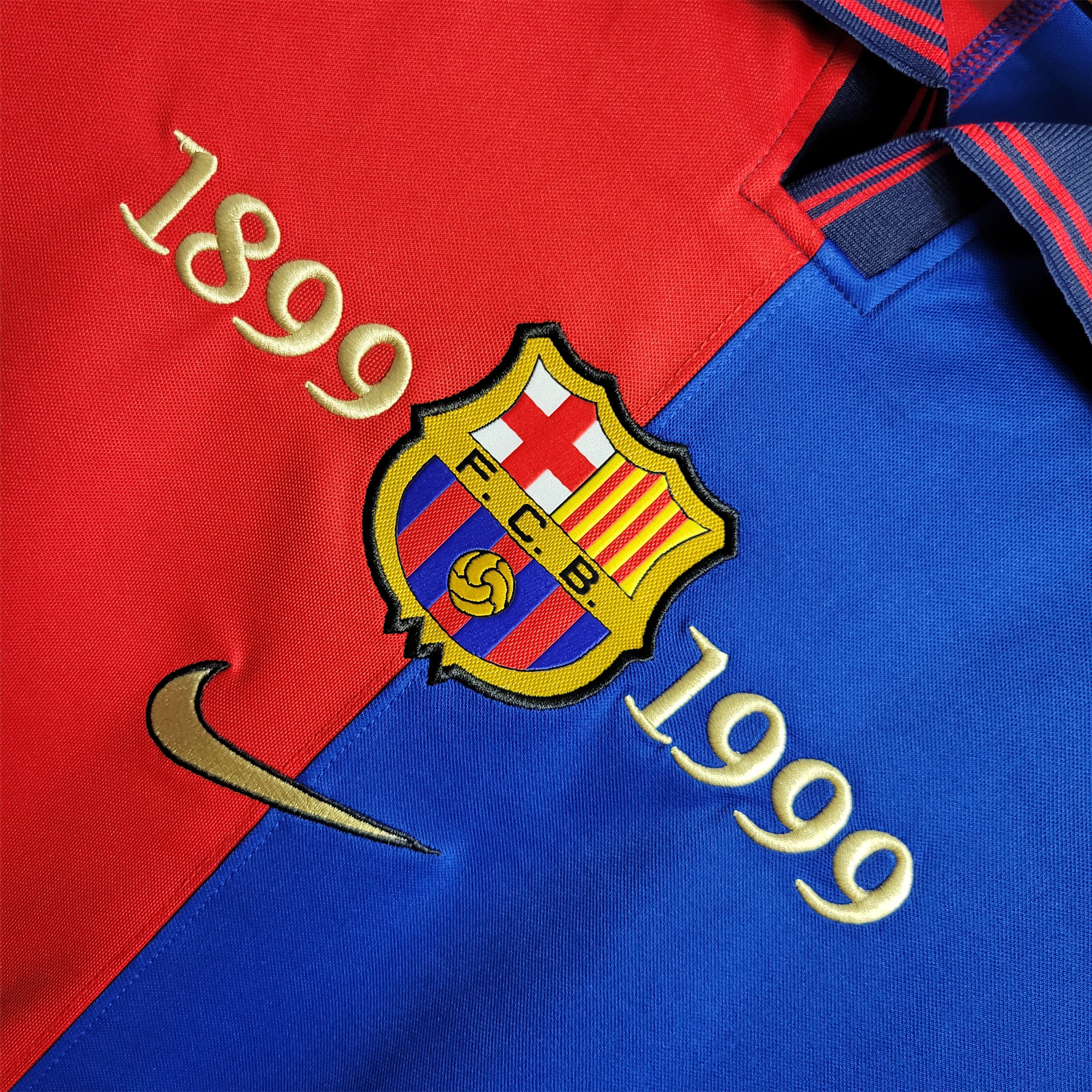 TKH-turbokithub-Retro Barcelona Centenary Edition Long Sleeve Jersey