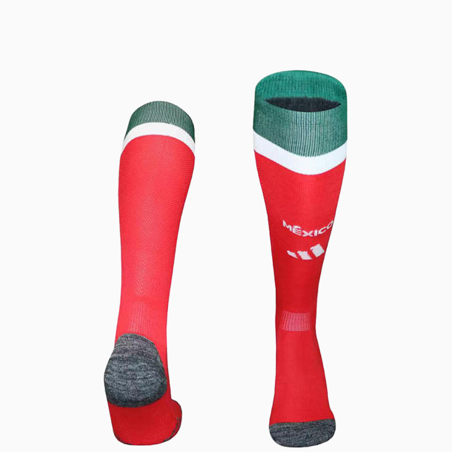 TKH-turbokithub-Mexico 2026 Home Terry cloth sole Socks - Red