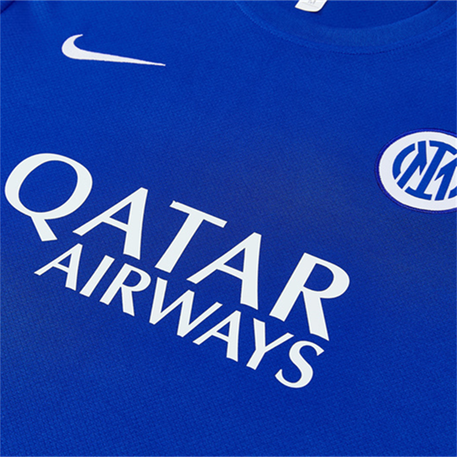 TKH-turbokithub-Inter Milan 26-27 Short-Sleeve Kids Training Set - Ocean Blue Top & Deep Blue Shorts