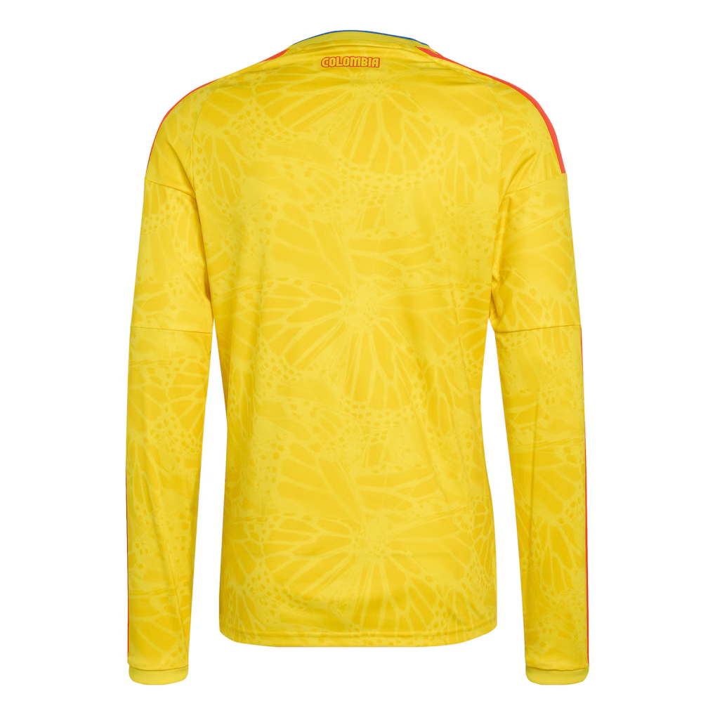 TKH-turbokithub-Retro Colombia 1990 Home Long Sleeves Jersey - Fans Version