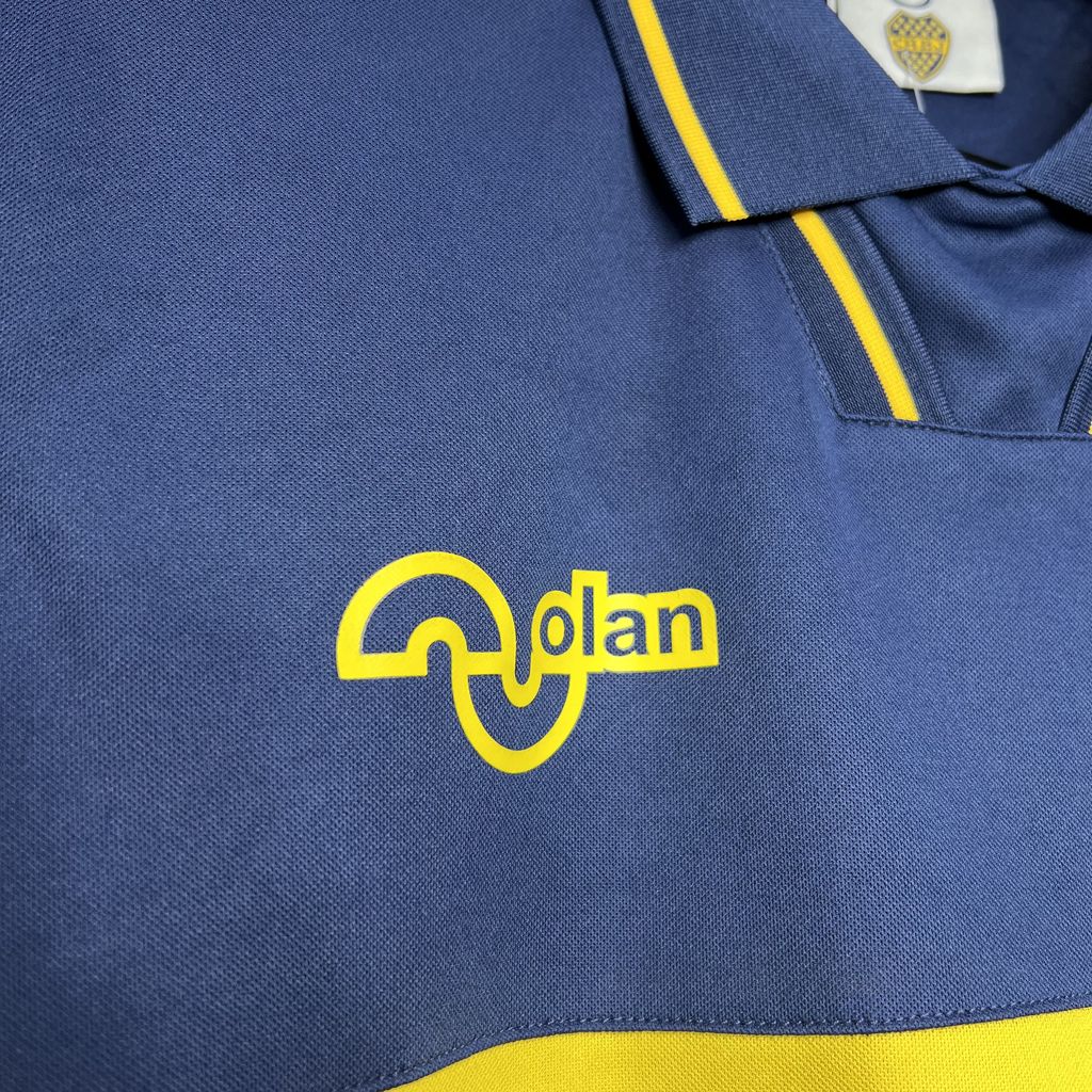 TKH-turbokithub-Retro Boca Juniors 1994-95 Home Stadium Jersey