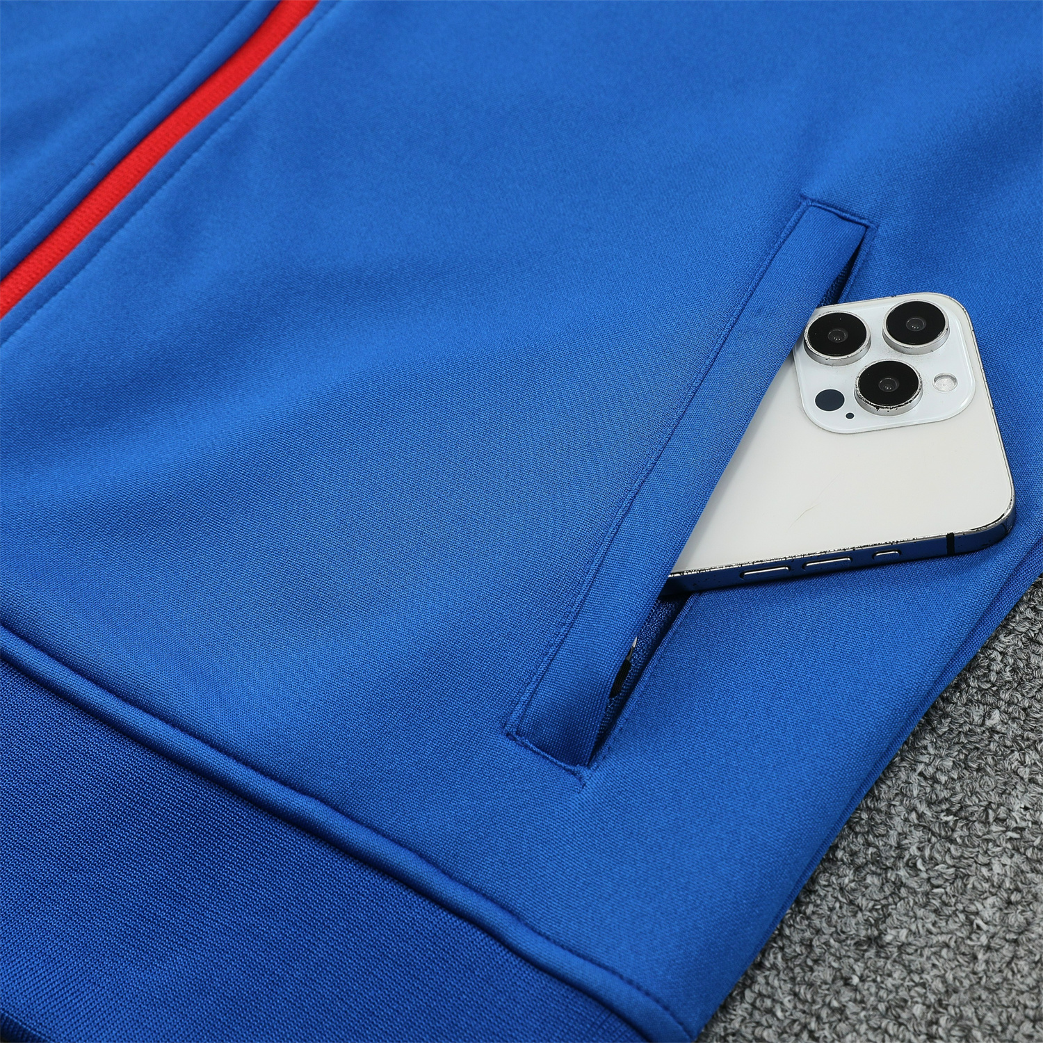 TKH-turbokithub-Paris Saint-Germain PSG 25-26 Jacket Training Tracksuit - Blue Jackets & Blue Pants