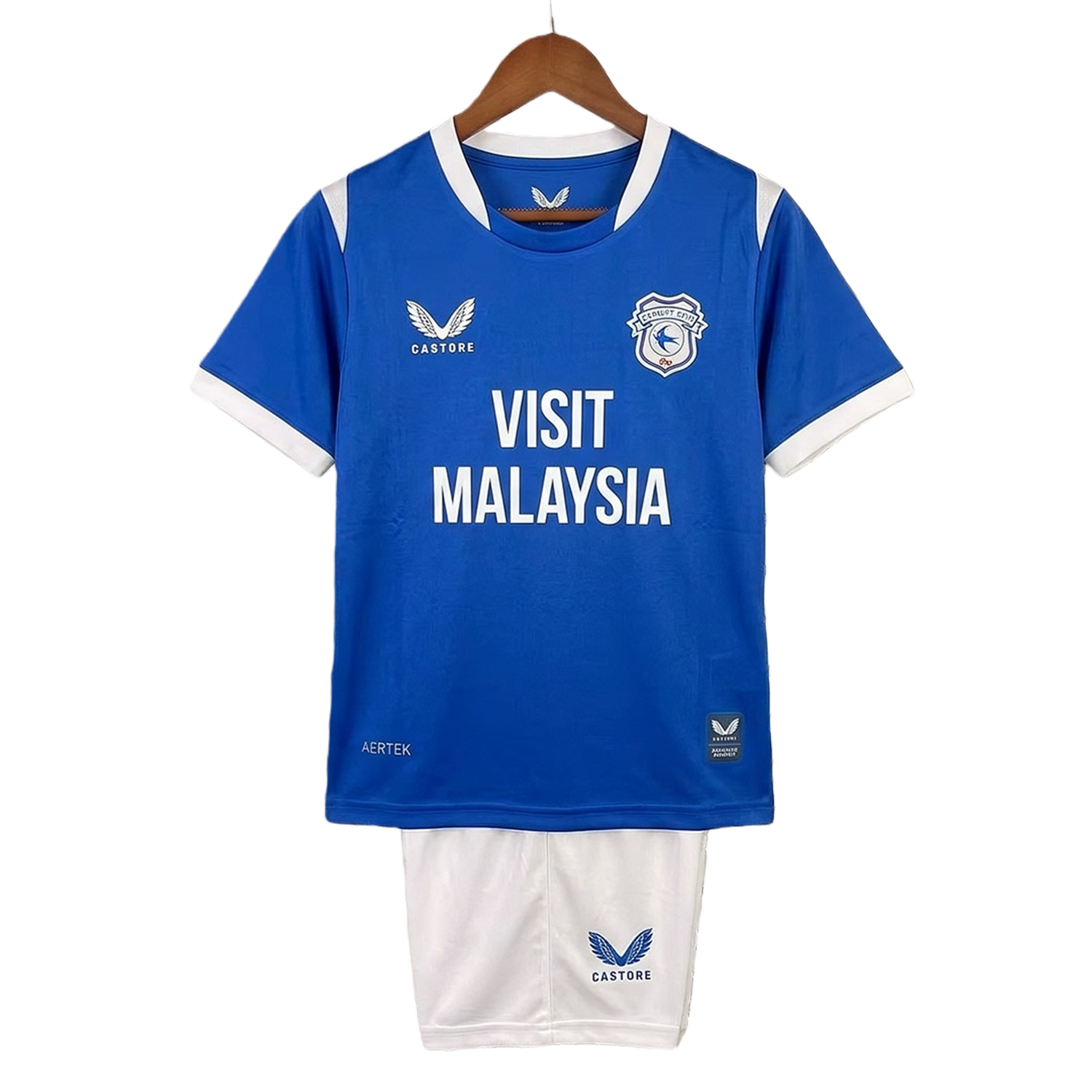 TKH-turbokithub-Cardiff City 26-27 Home Kids Kit