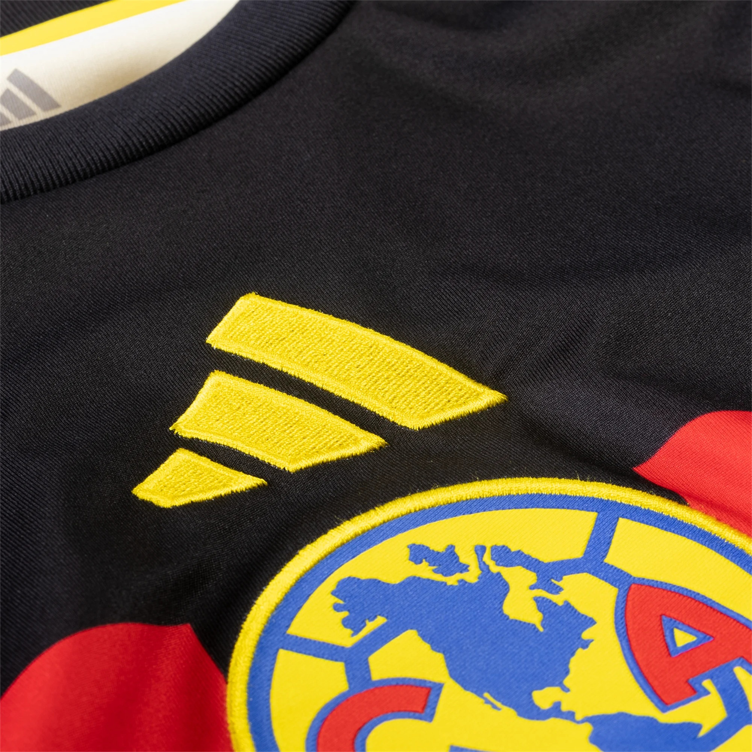 TKH-turbokithub-Club América 25-26 Home Yellow Long Sleeves Jersey - Fans Version