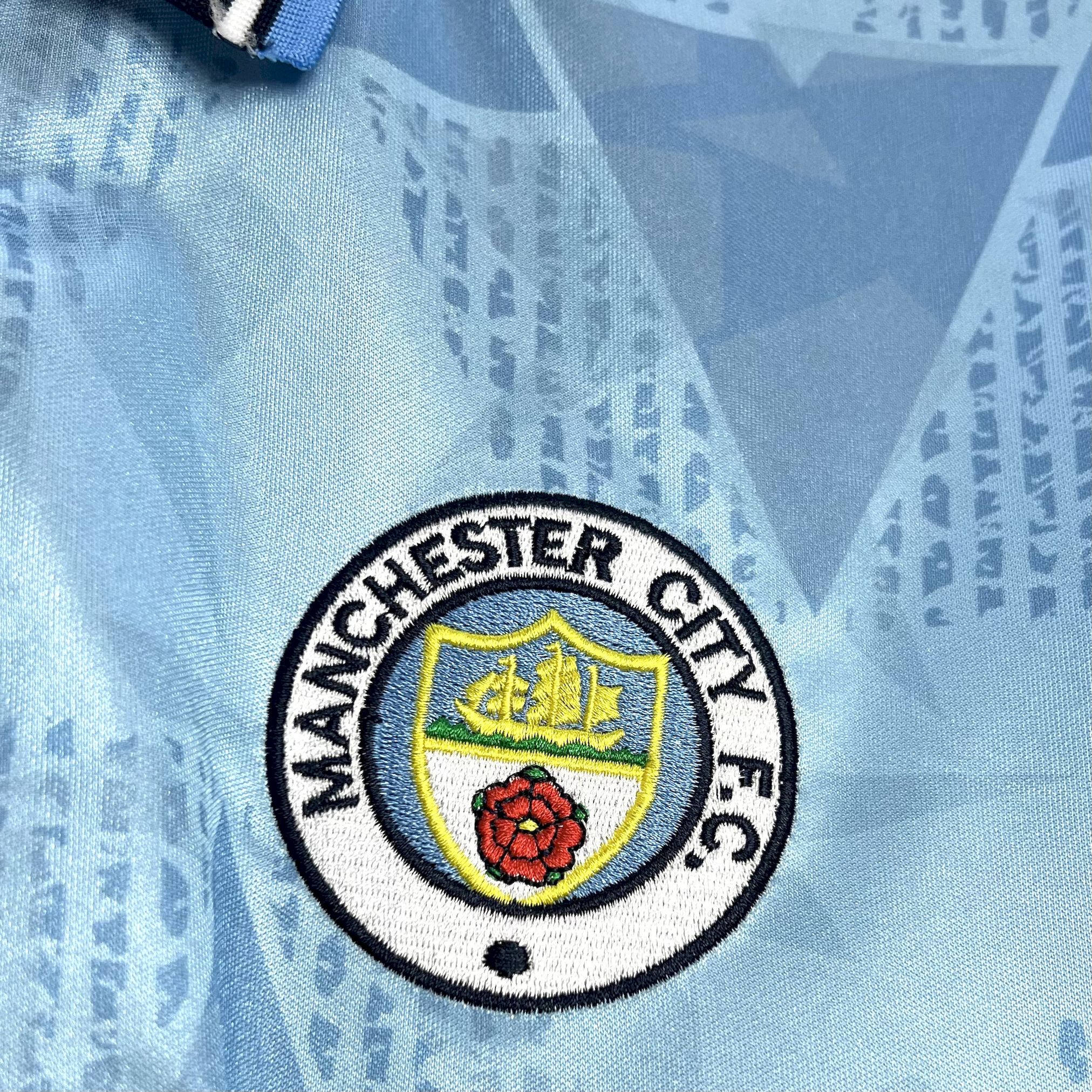 TKH-turbokithub-Retro Manchester City 1989-91 Home Jersey