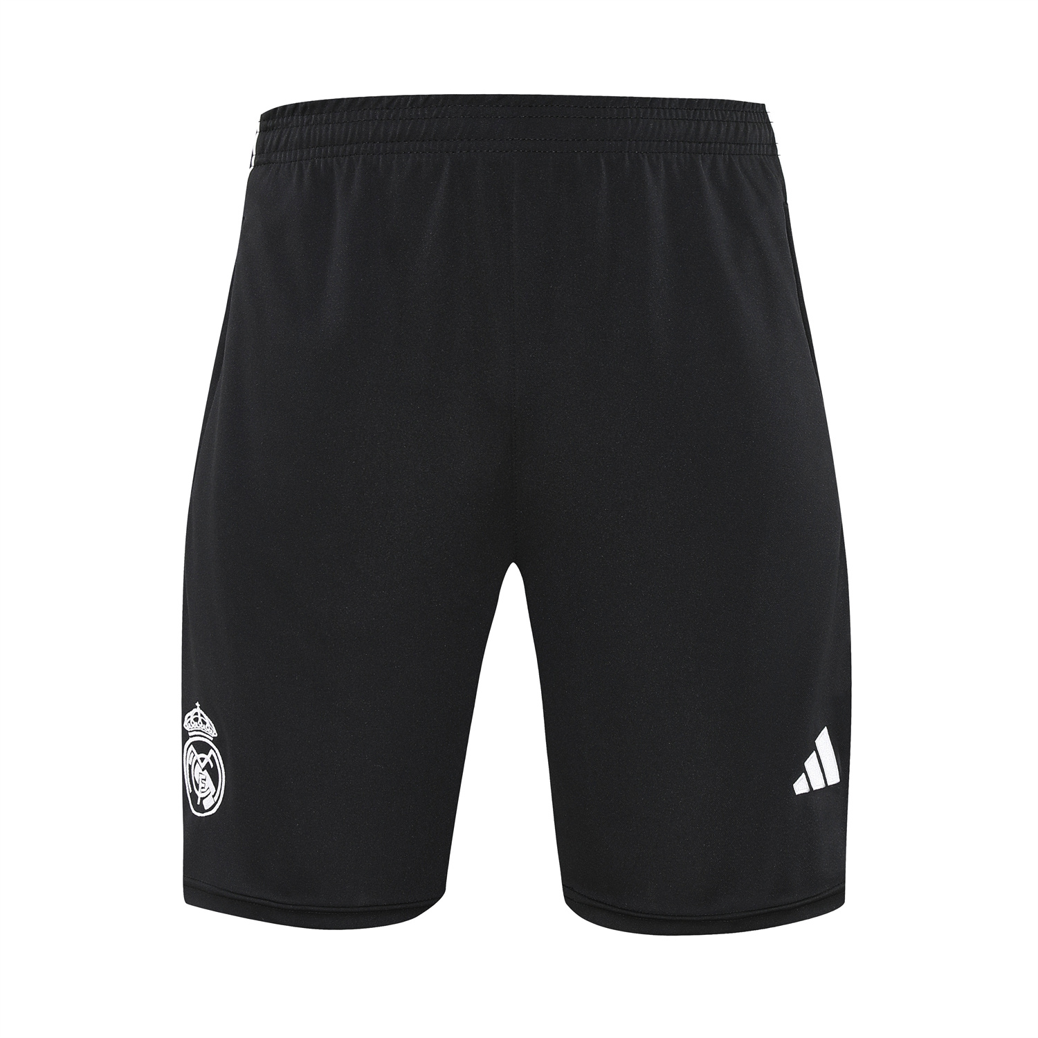 TKH-turbokithub-Real Madrid 25-26 Vest Training Set - Grey And White Vest & Black Shorts