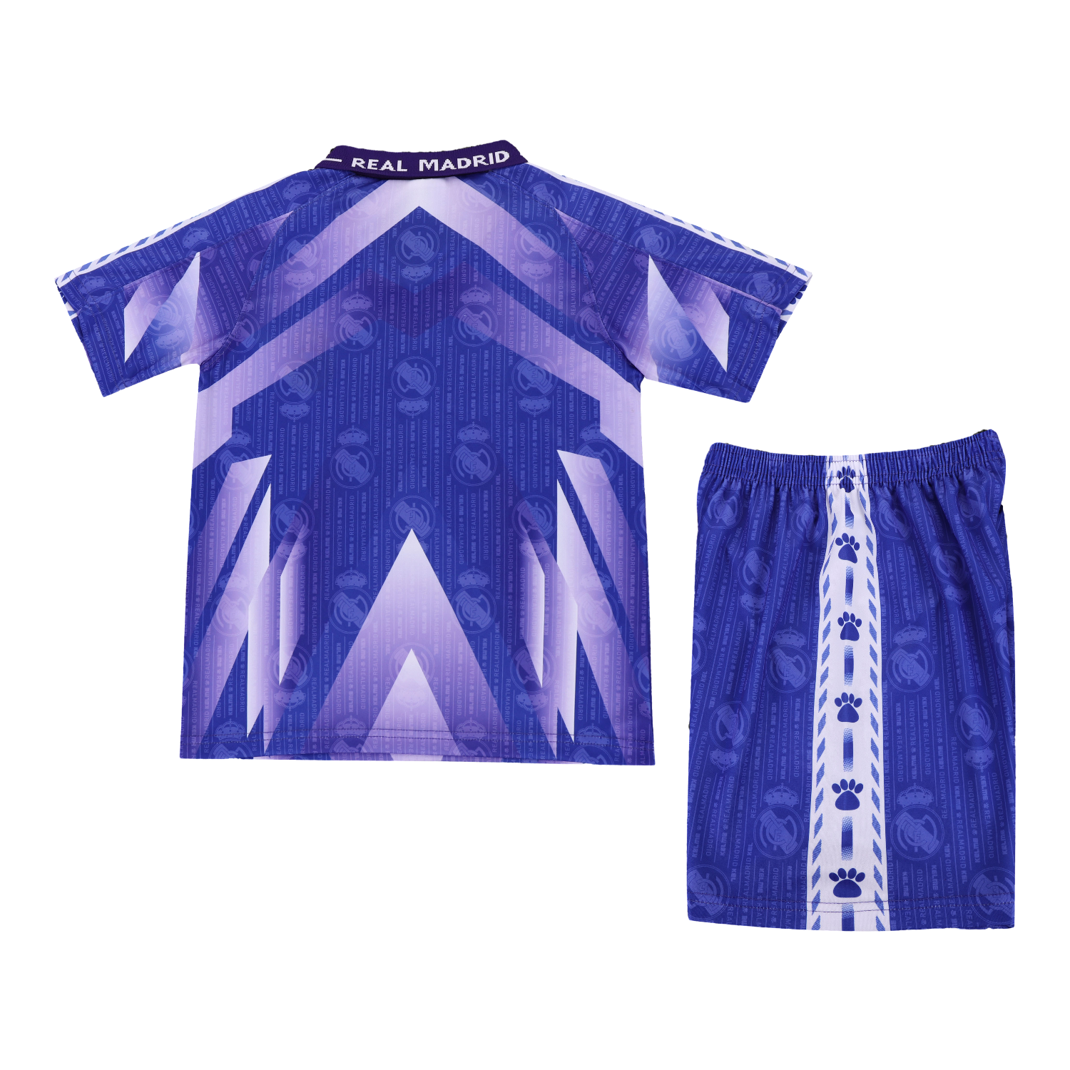 TKH-turbokithub-Retro Real Madrid 96-97 Away Kids Kit