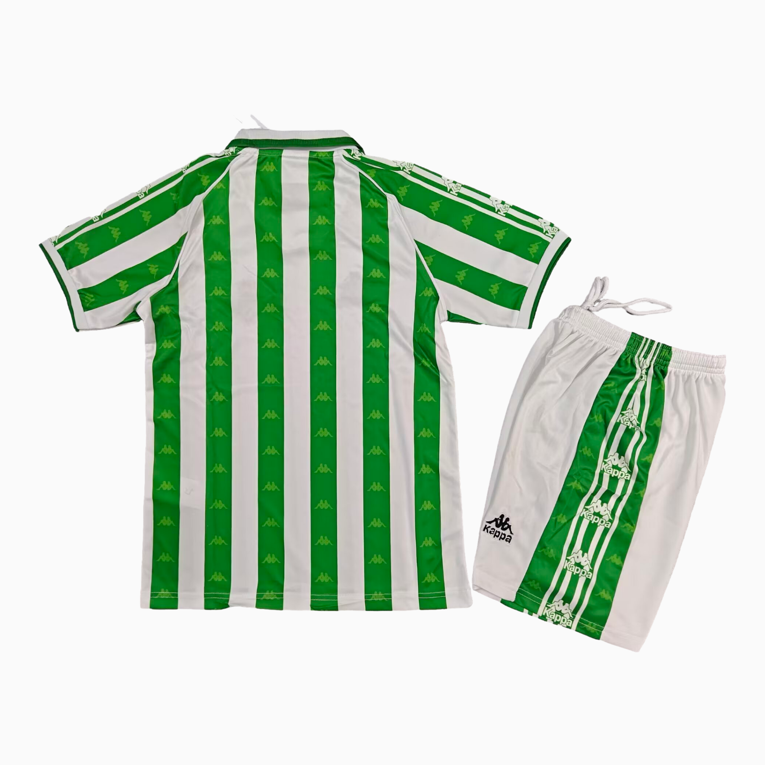 TKH-turbokithub-Retro Real Betis 1995-97 Home Kids Kit