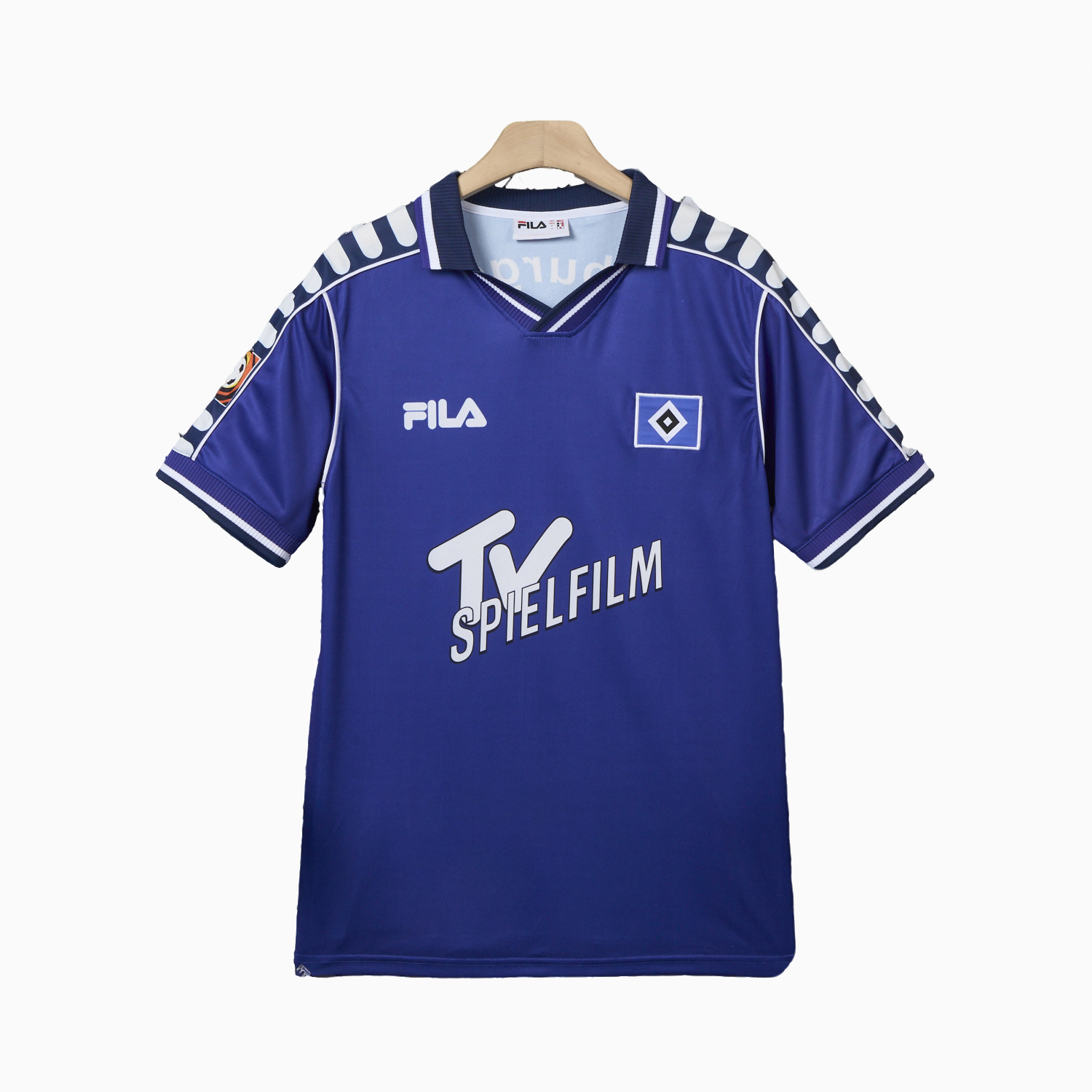 TKH-turbokithub-Retro Hamburger SV 2000-01 Away Blue Jersey