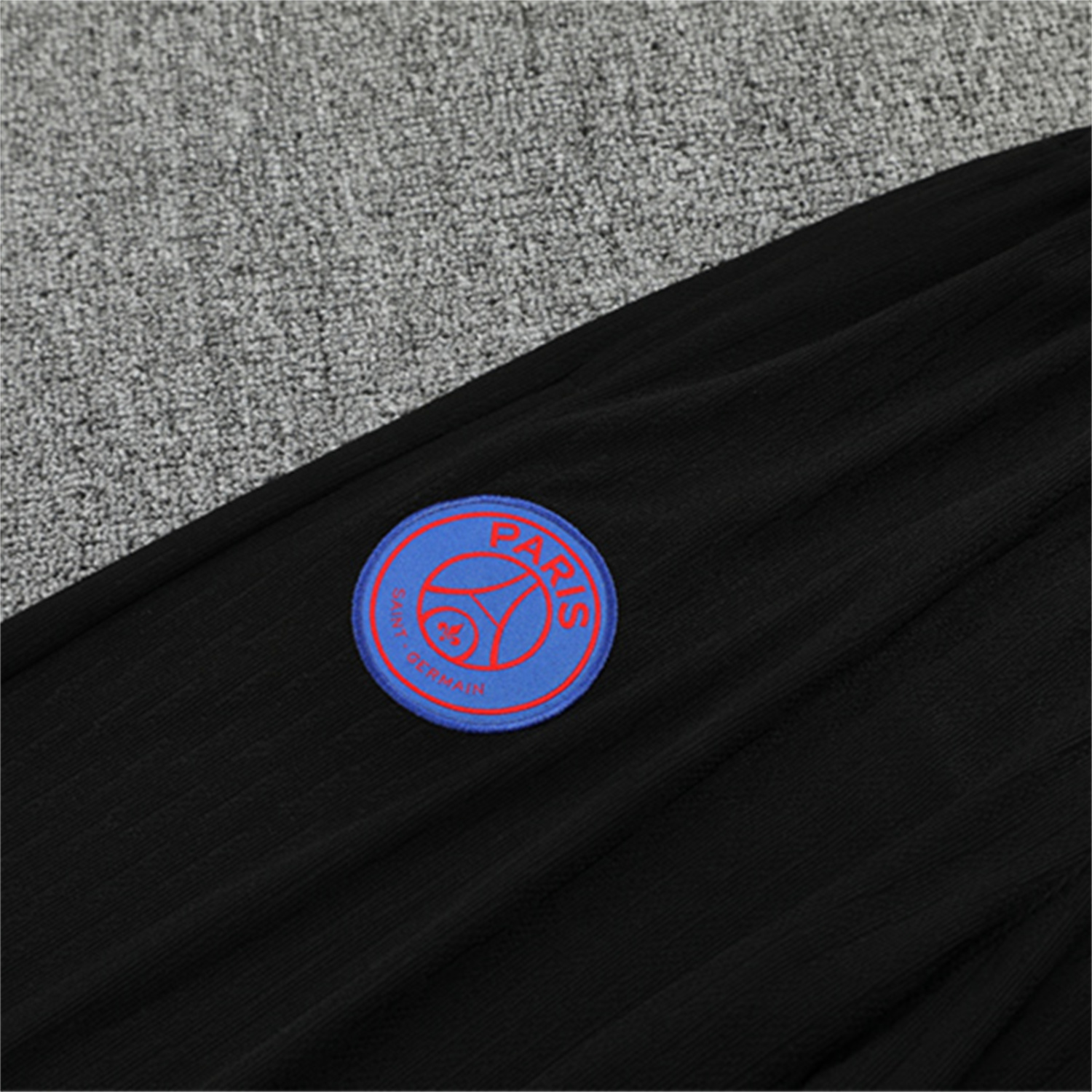 TKH-turbokithub-Paris Saint-Germain PSG 25-26 Long Sleeve Training Set - Player Version - Black Top and Black Pants
