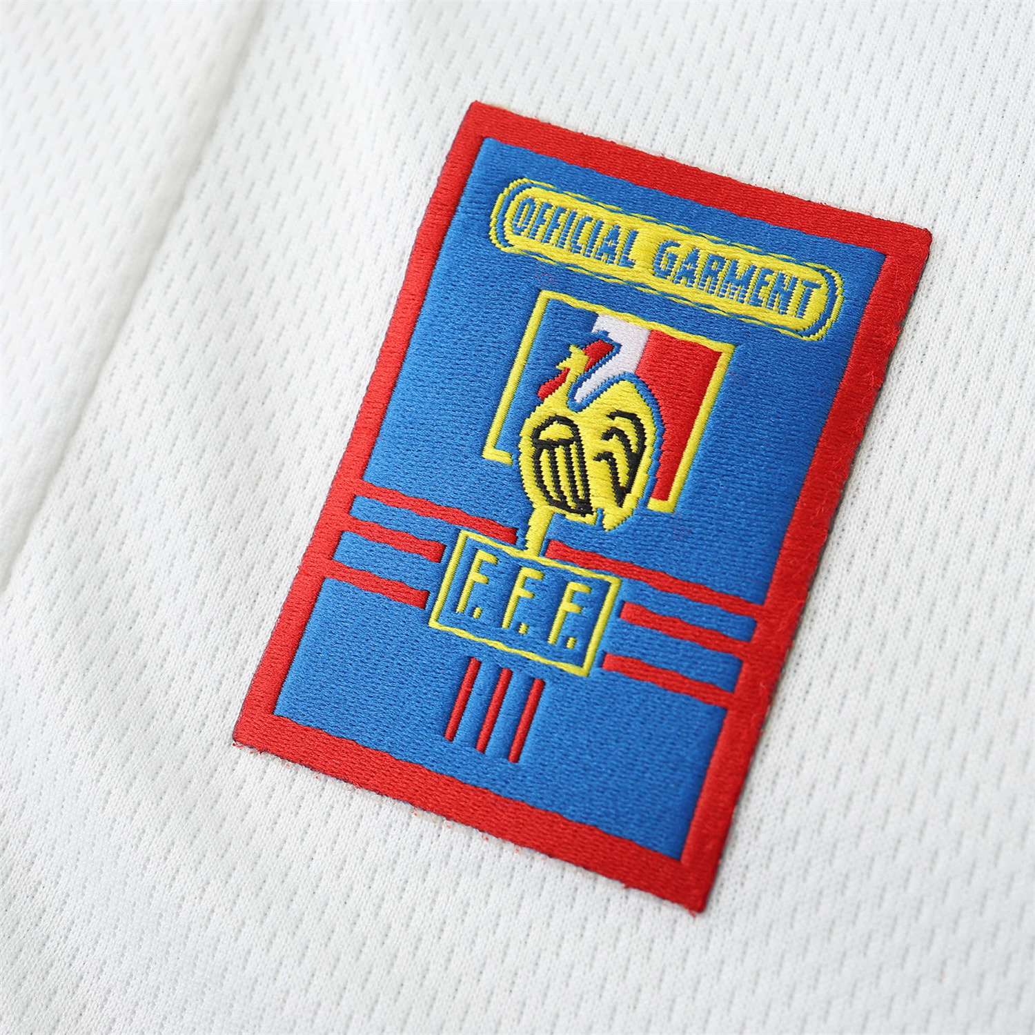 TKH-turbokithub-Retro France 1998 Away Long Sleeves Jersey (with 1998 World Cup mark on right chest)