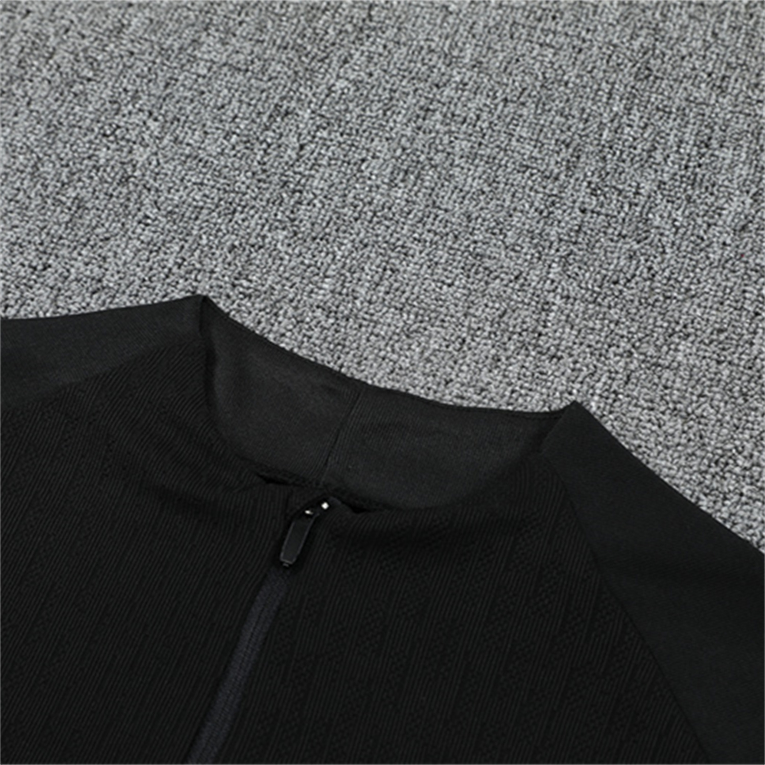 TKH-turbokithub-Paris Saint-Germain PSG 25-26 Jordan Long Sleeve Training Set - Pure Black Top & Pants