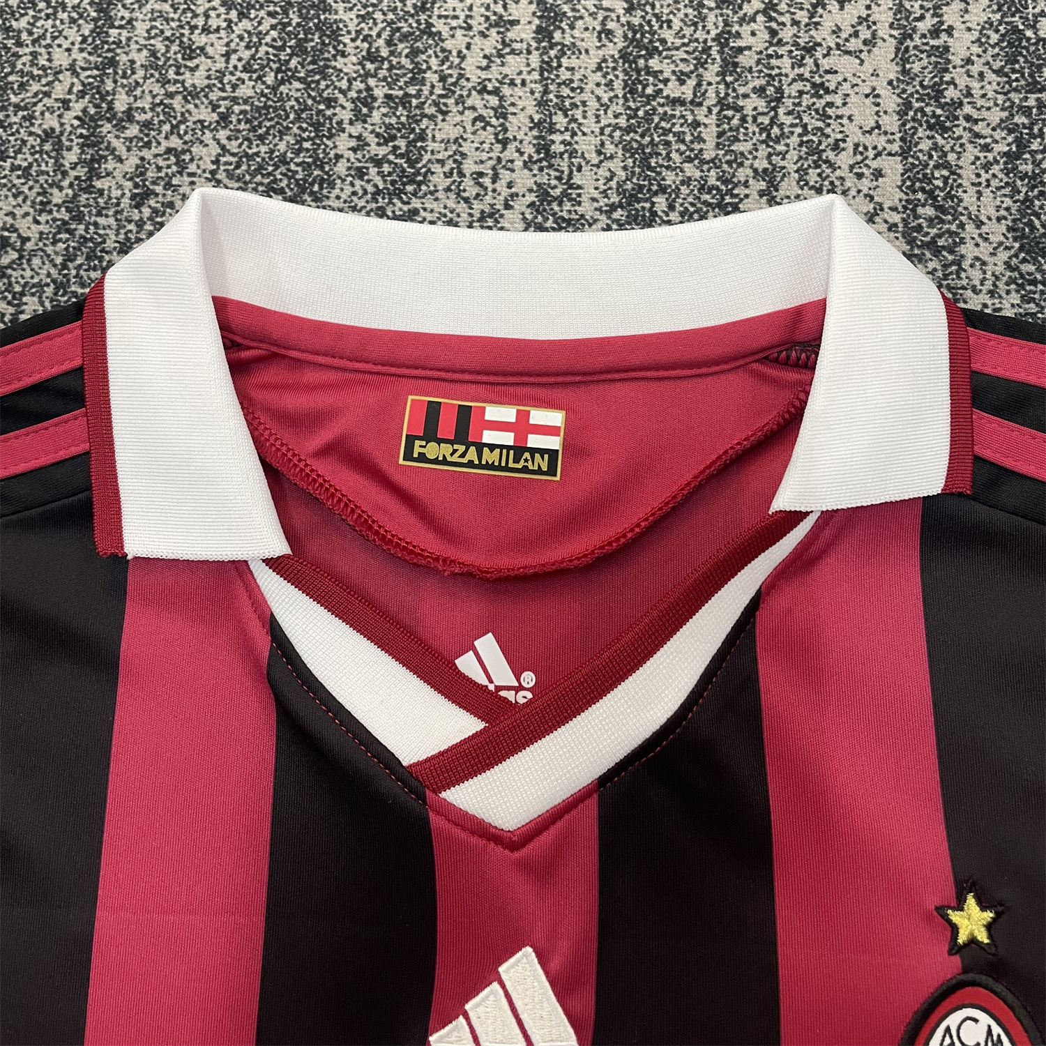 TKH-turbokithub-Retro AC Milan 2009-10 Home Red Kids Kit