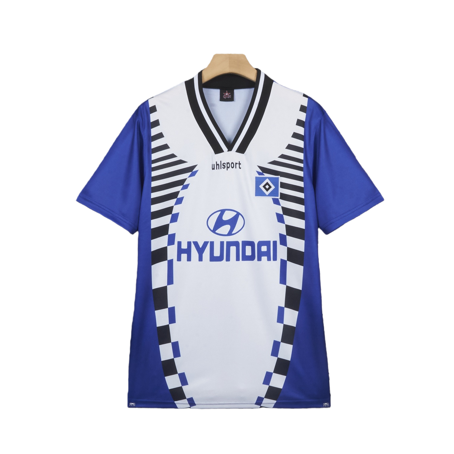 TKH-turbokithub-Retro Hamburger SV 1996-97 Away Blue Jersey