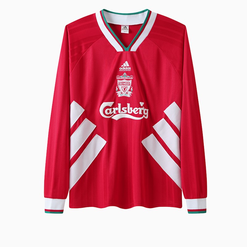 TKH-turbokithub-Retro Liver.pool 1993-95 Home Stadium Long Sleeve Jersey