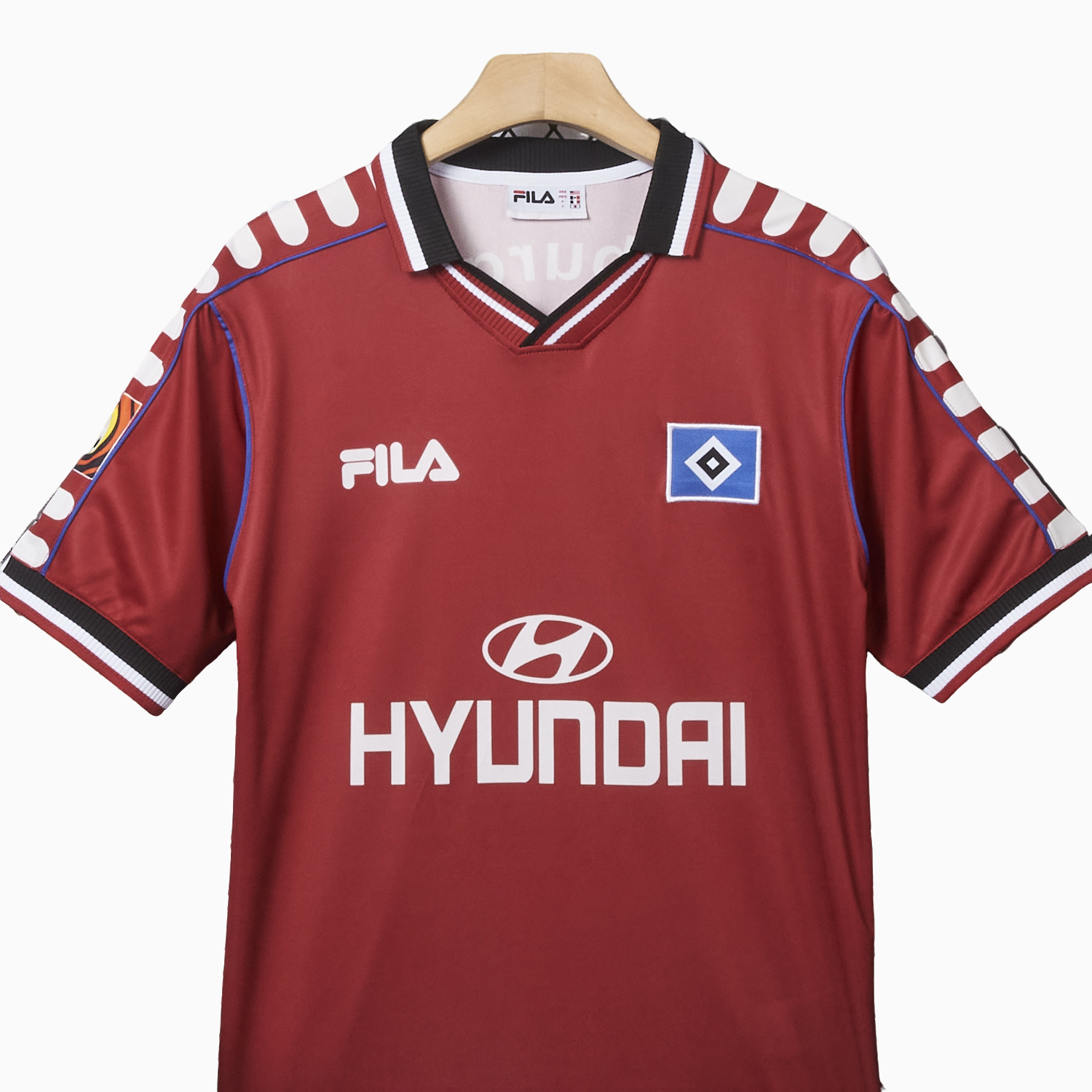 TKH-turbokithub-Retro Hamburger SV 1999-00 Third Red Jersey
