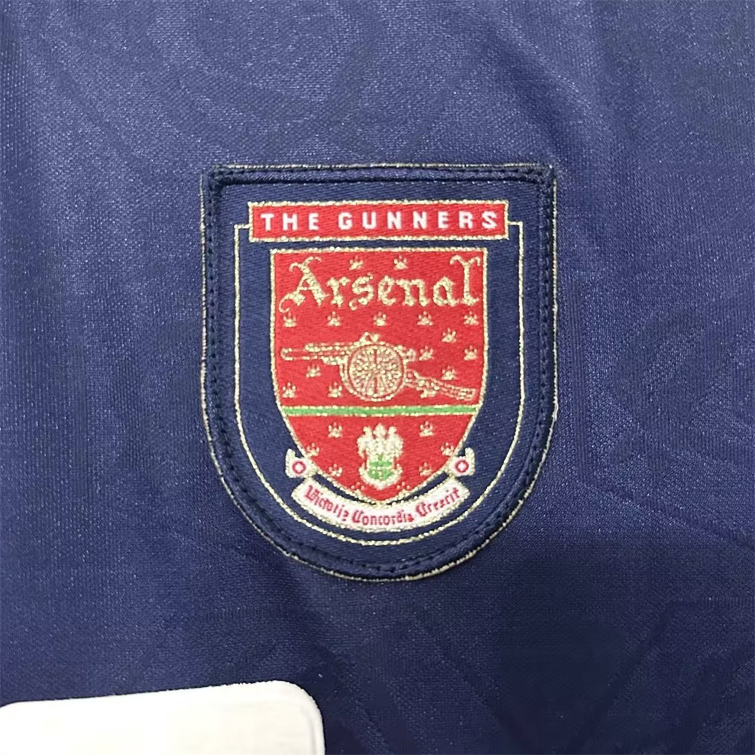 TKH-turbokithub-Retro Arsenal 95-96 Away Long Sleeve Jersey