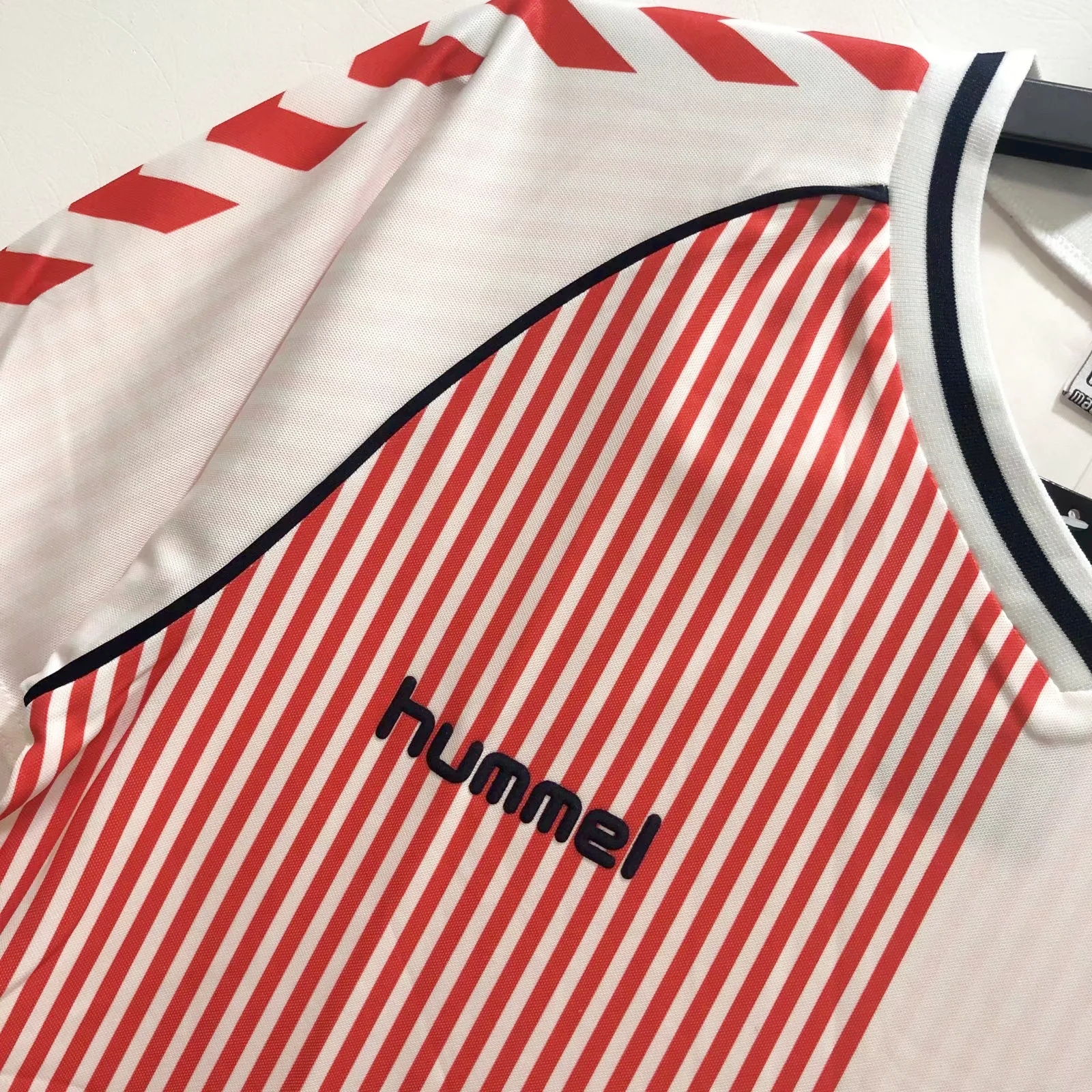 TKH-turbokithub-Retro Denmark 1986 Away Stadium Jersey