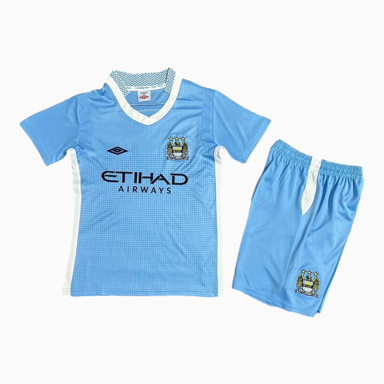 TKH-turbokithub-Retro Manchester City 2011-12 Home Kids Kit