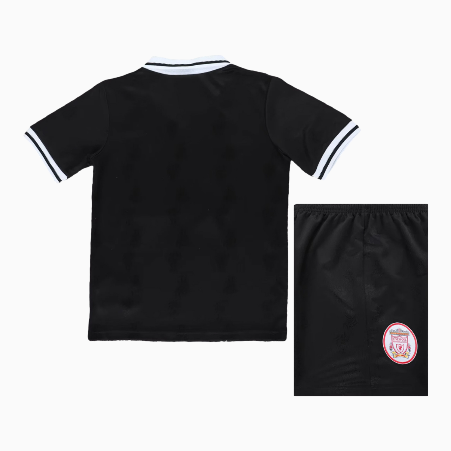 TKH-turbokithub-Retro Liver.pool 1996-97 Black Special Kids Kit