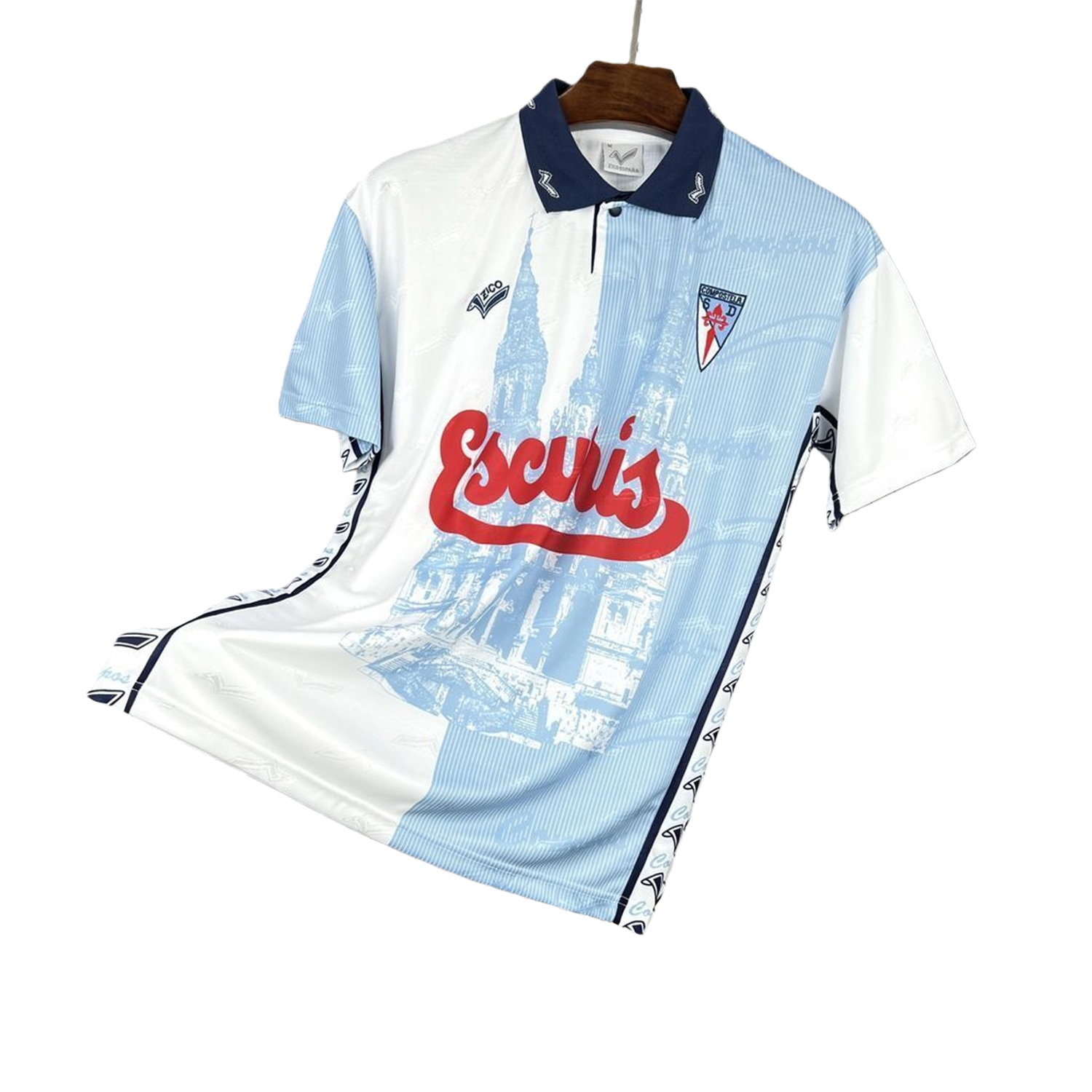 TKH-turbokithub-Retro Compostela 1997-98 Home Jersey
