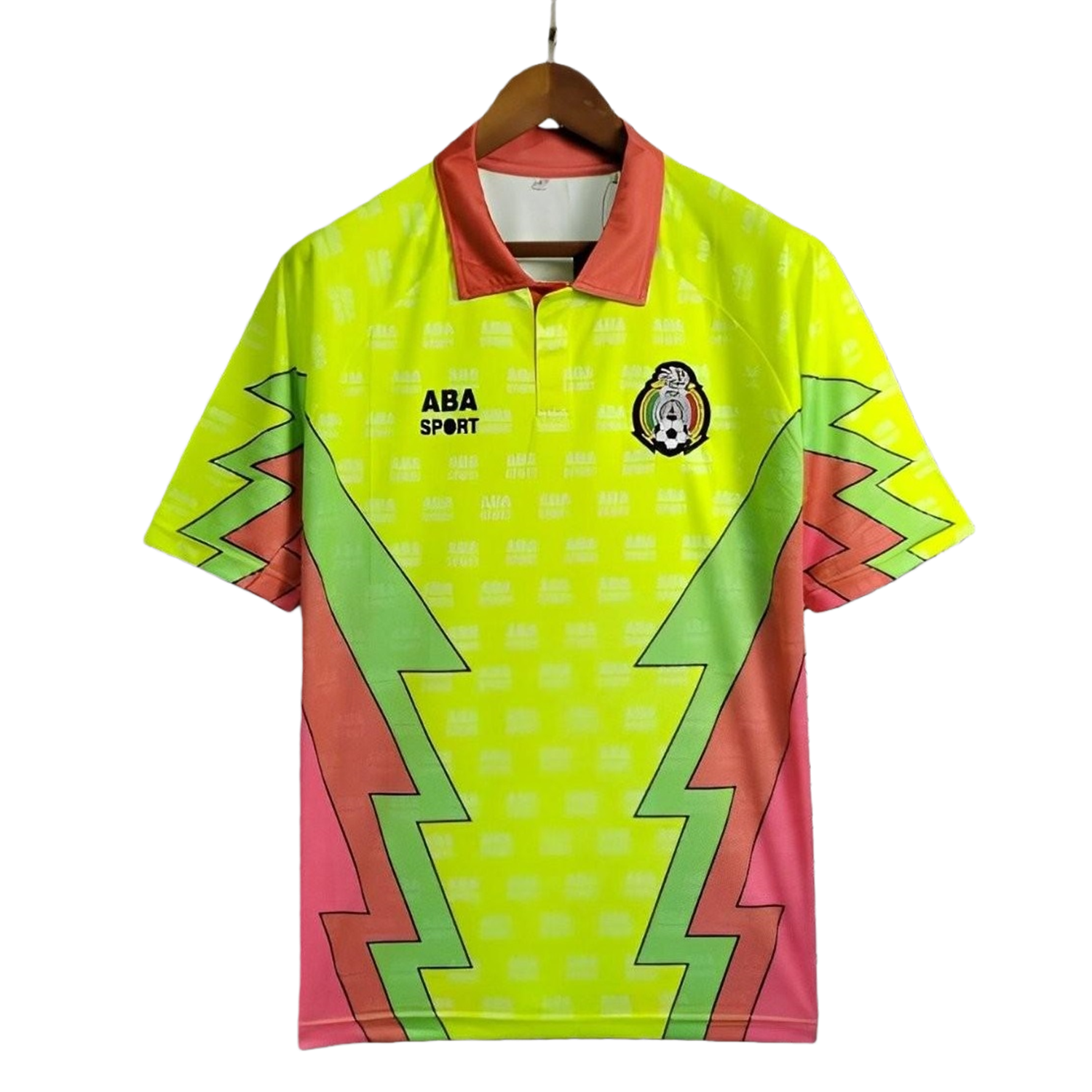 TKH-turbokithub-Retro Mexico 1995 Goalkeeper Green Jersey
