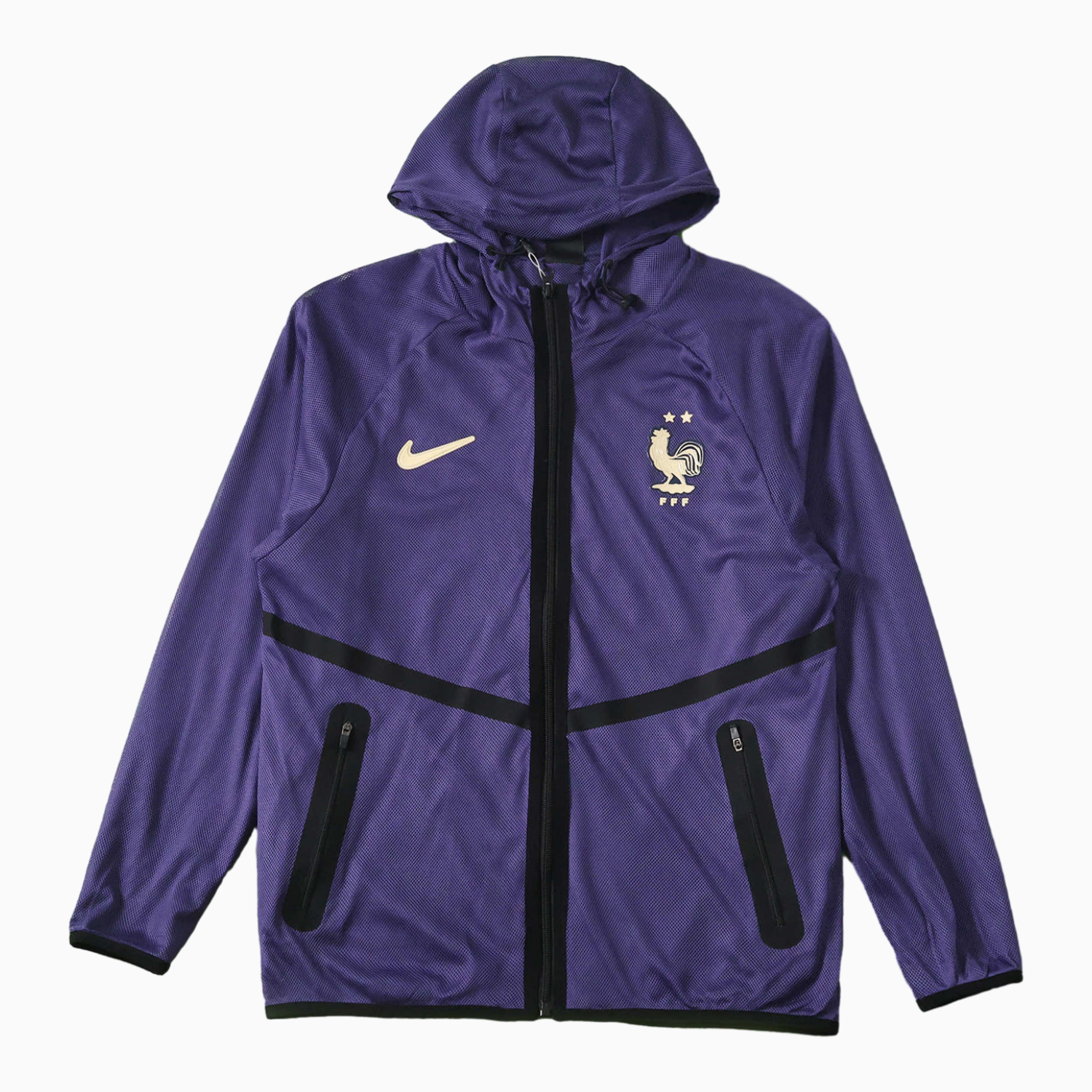 TKH-turbokithub-France 2026 World Cup Appearance Outfit Windbreaker - Dark Purple