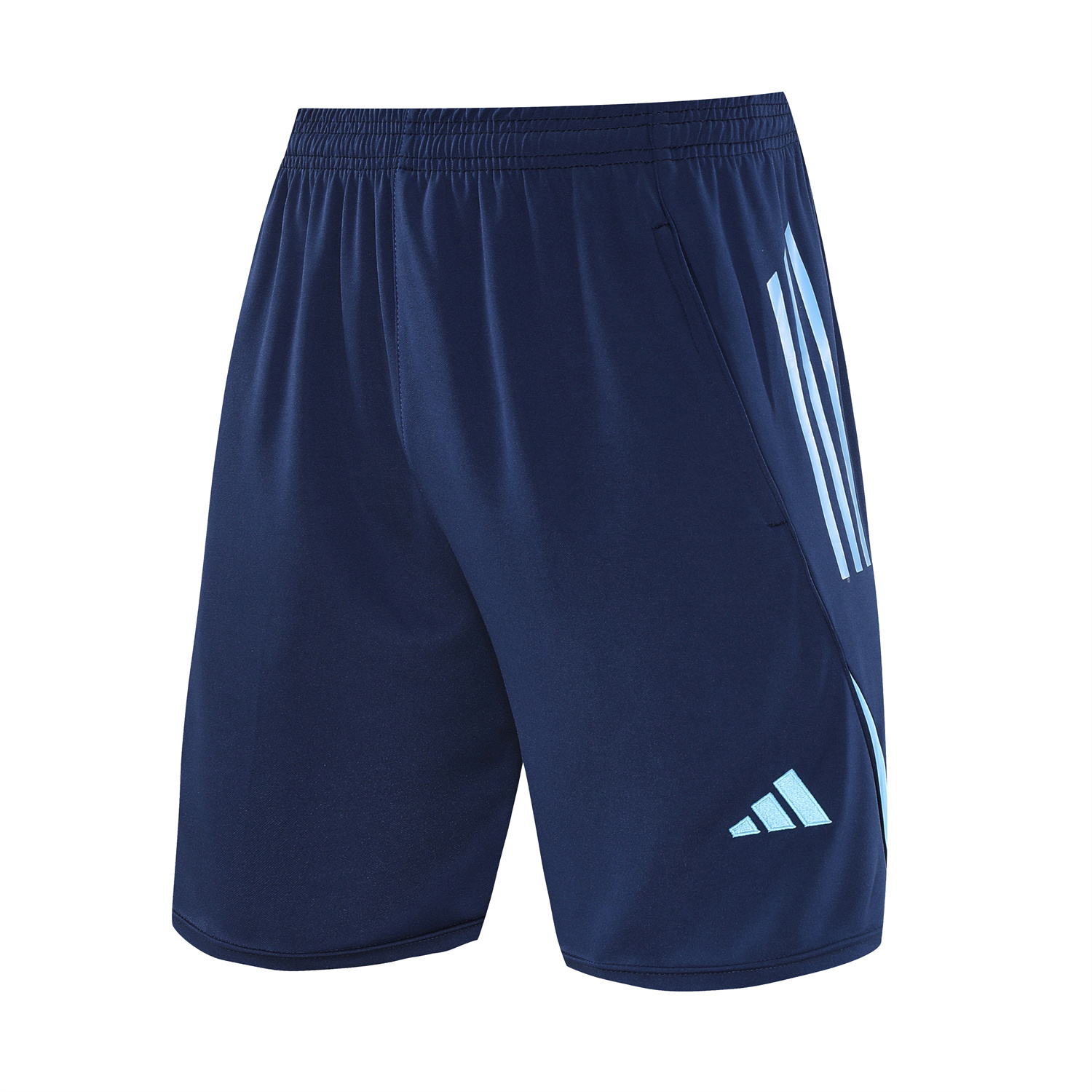 TKH-turbokithub-Real Madrid 25-26 Short-Sleeve Training Set - Blue Water Pattern Top & Deep Blue Shorts