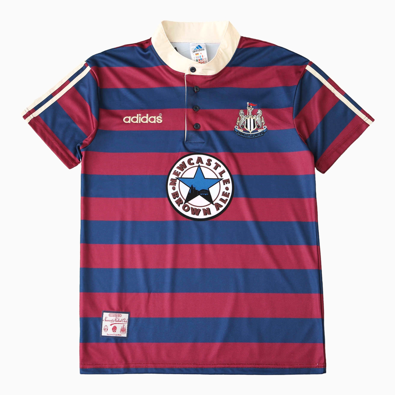 TKH-turbokithub-Retro Newcastle United 1995-96 Away Stadium Jersey