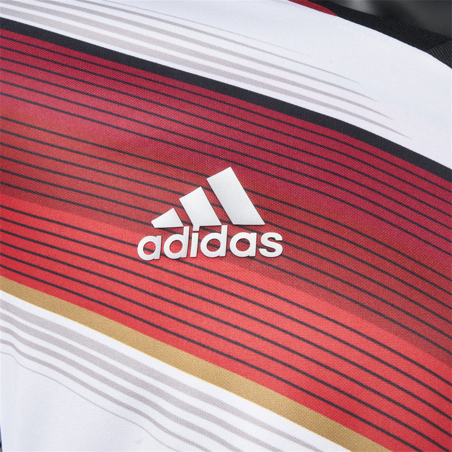 TKH-turbokithub-Retro Germany 2014 Home Long Sleeves Jersey - Player Version