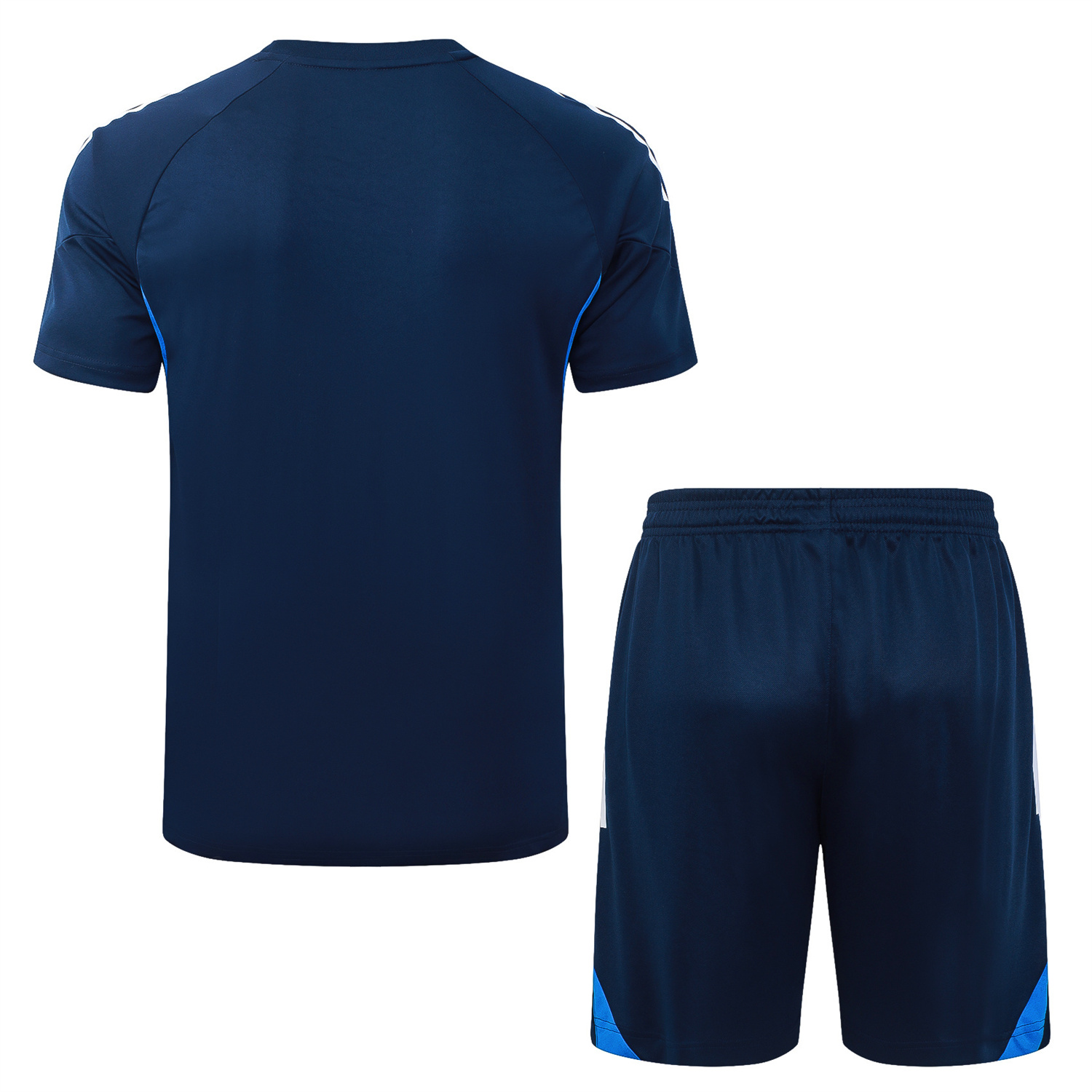 TKH-turbokithub-Real Madrid 25-26 Short-Sleeve Training Set - Royal Blue Vest & Shorts