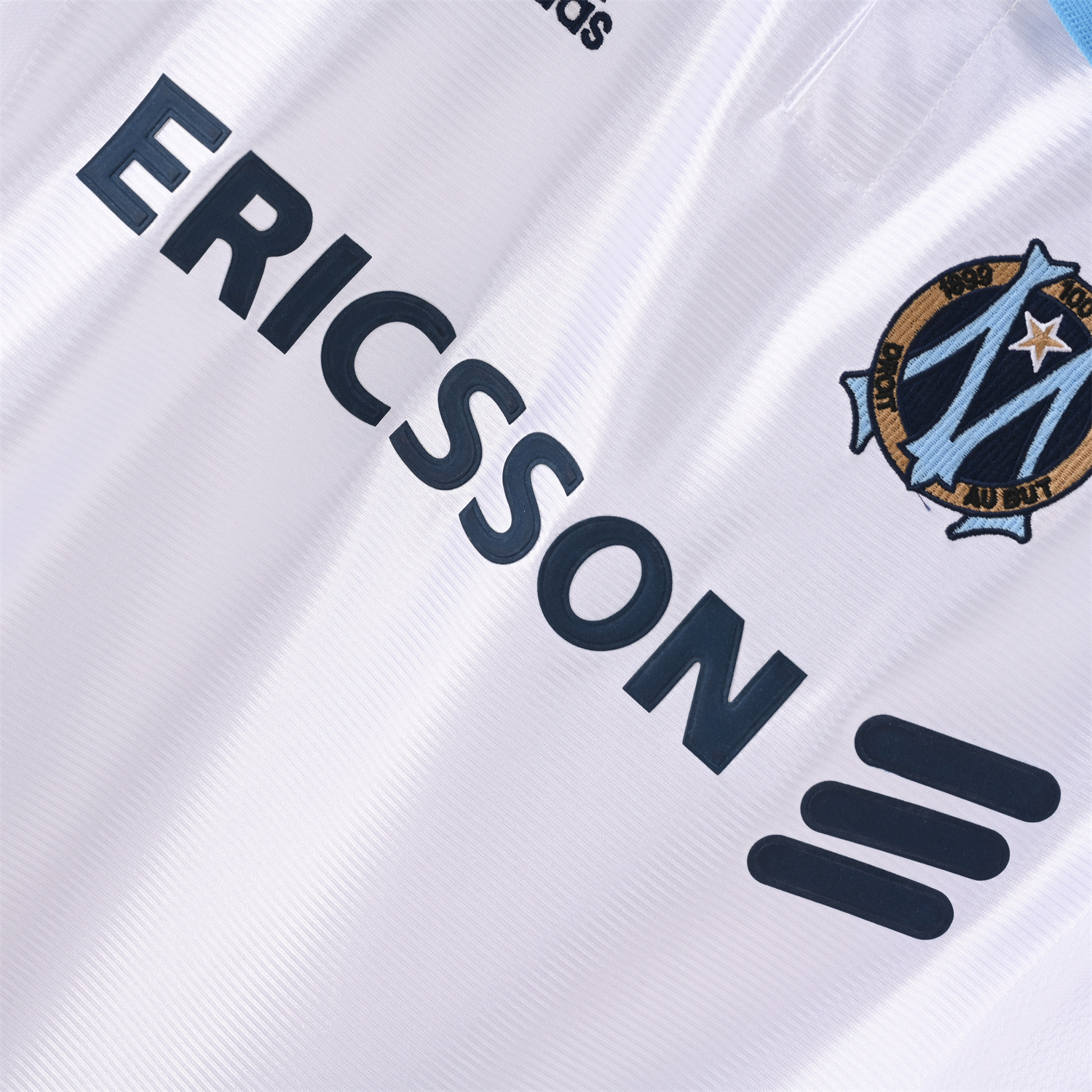 TKH-turbokithub-Retro Marseille 1998-99 Home Jersey