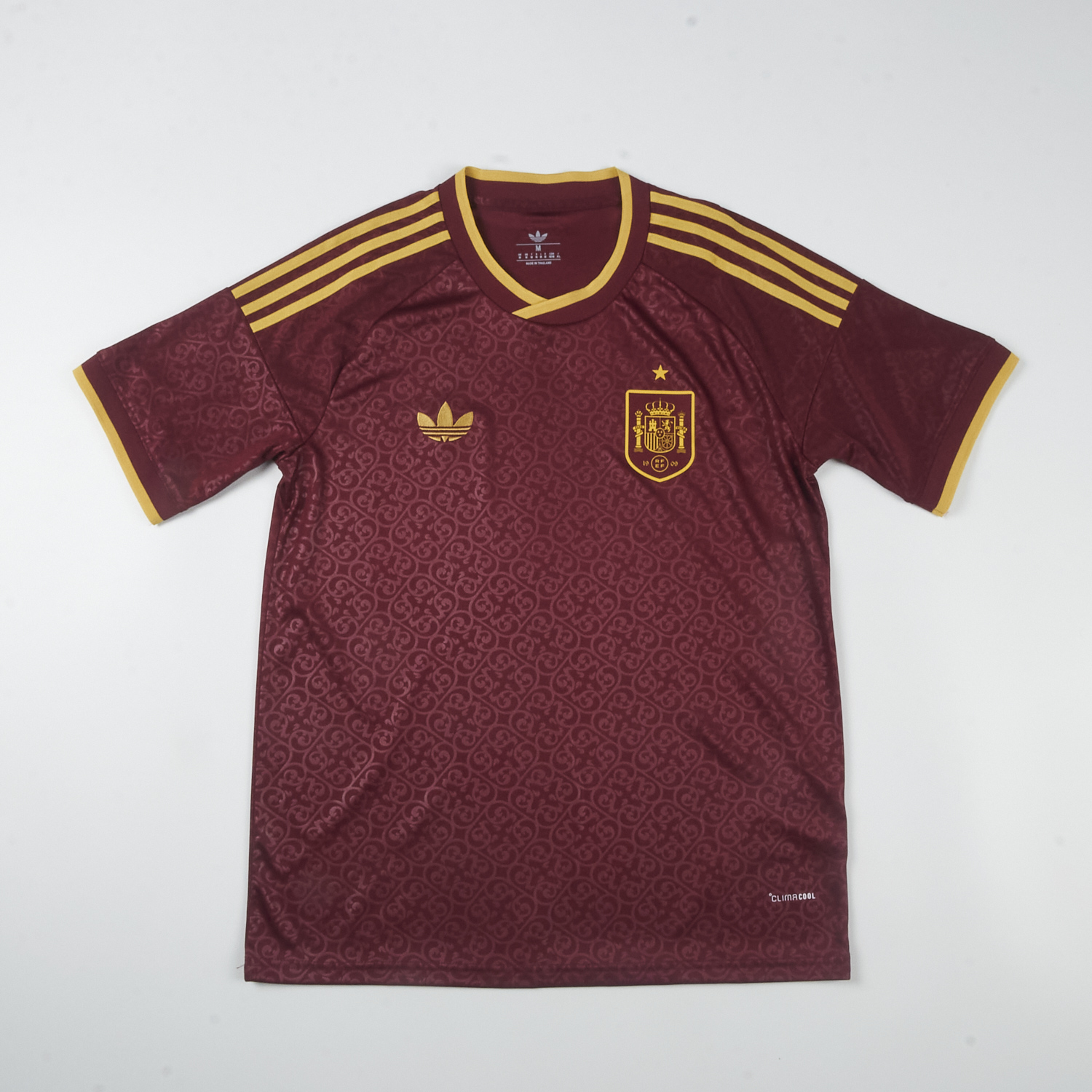 TKH-turbokithub-Spain 2026 Trefoil Maroon Special Jersey - Fans Version