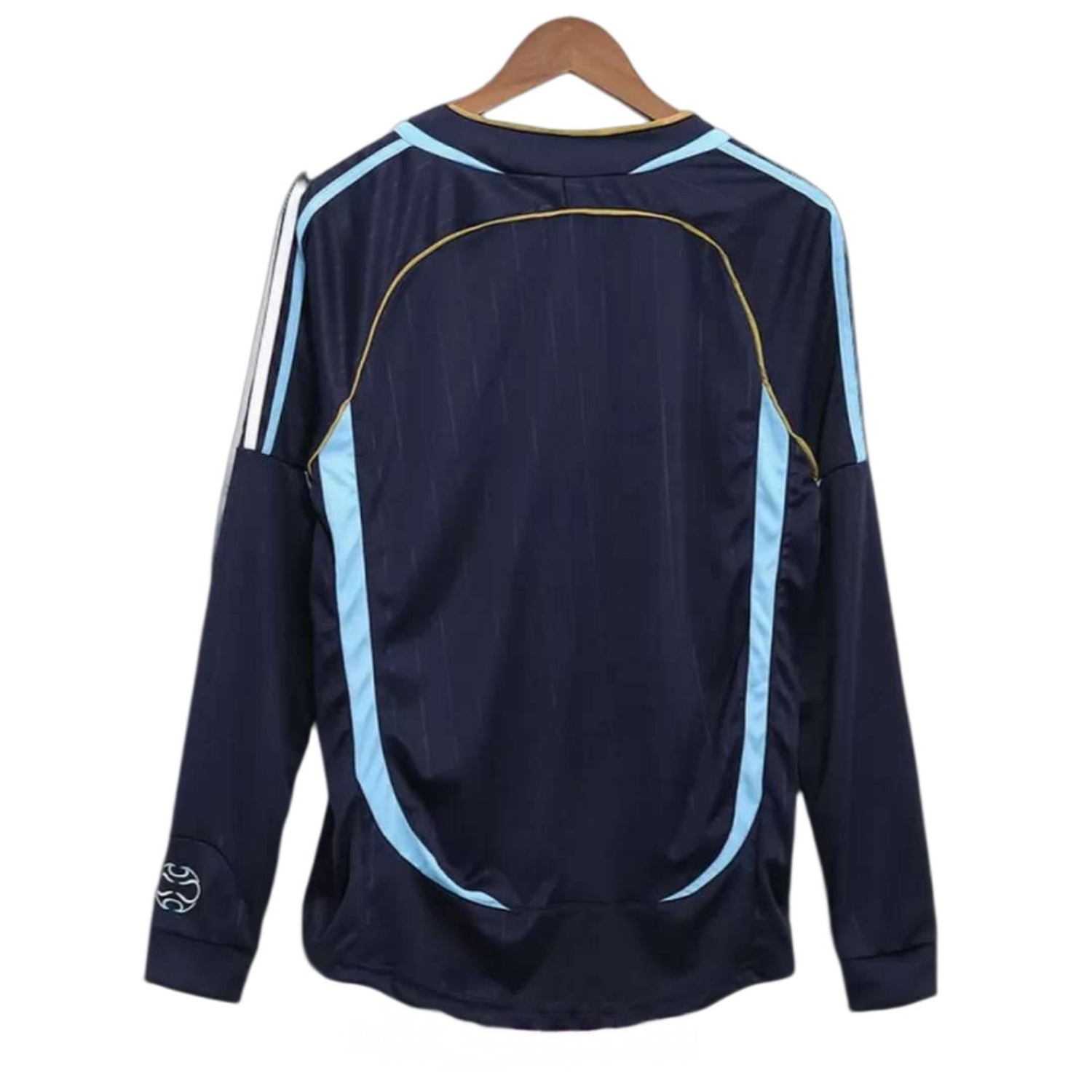 TKH-turbokithub-Retro Argentina 2006 Away Long Sleeves Jersey