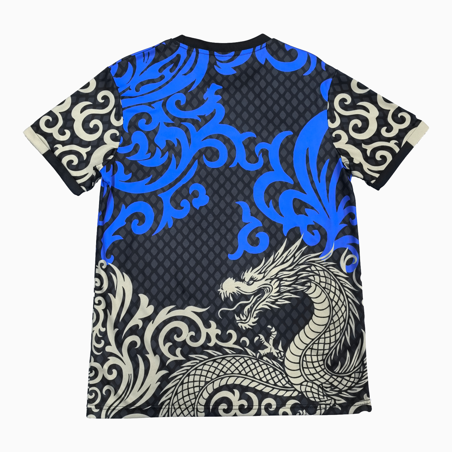 TKH-turbokithub-Porto 25-26 Grey Dragon Blue And Black Jersey - Fans Version