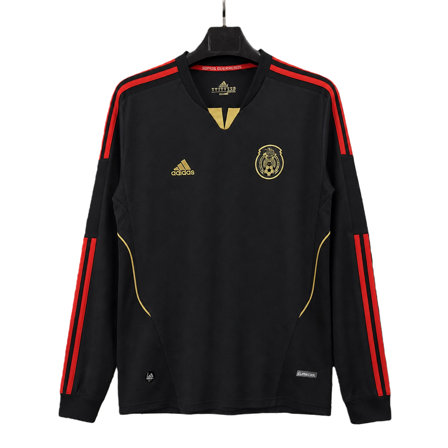 TKH-turbokithub-Retro Mexico 2011 Away Long Sleeves Jersey
