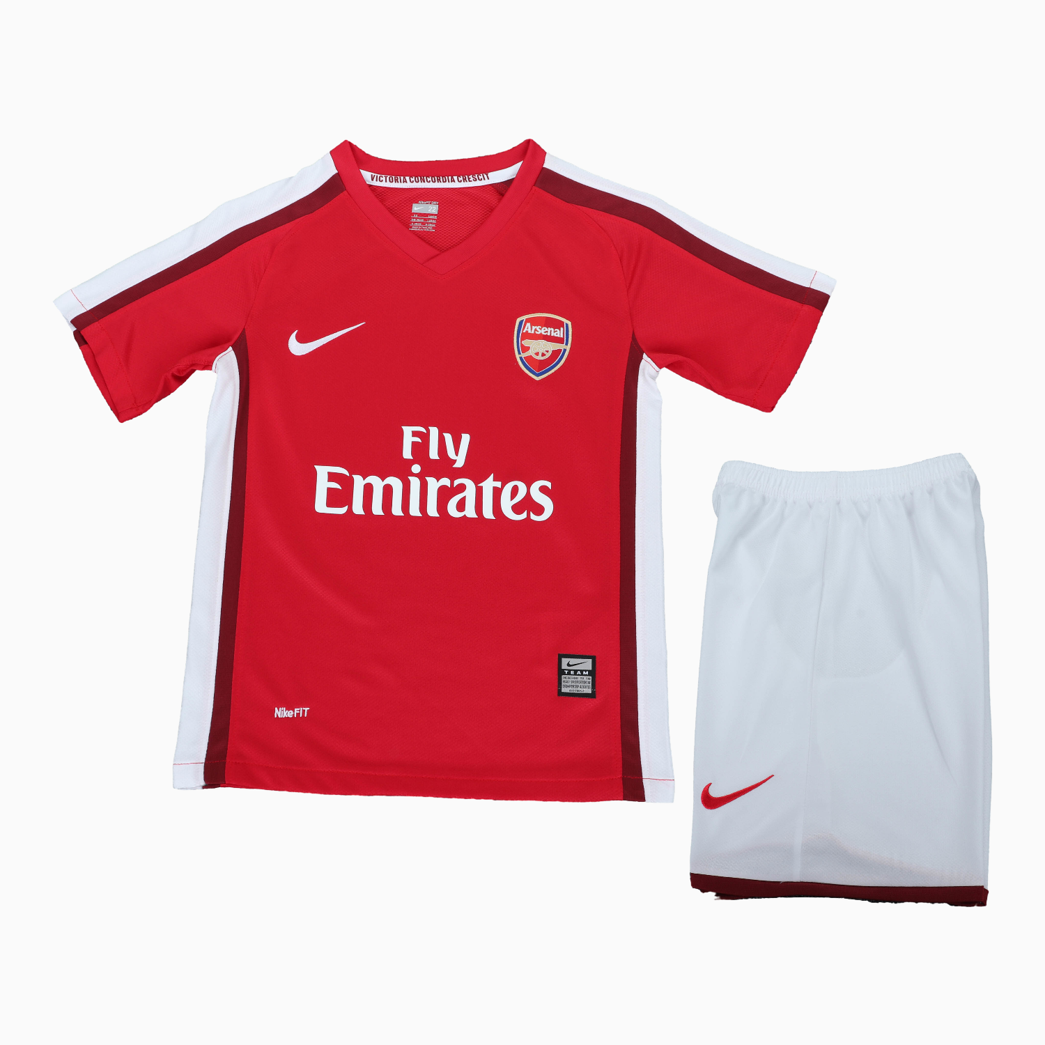 TKH-turbokithub-Retro Arsenal 2008-10 Home Kids Kit