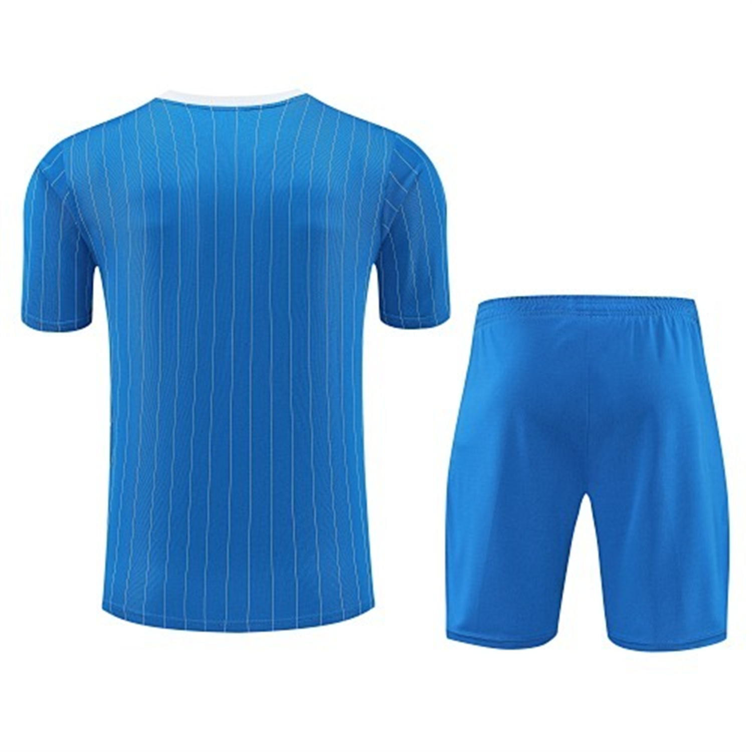 TKH-turbokithub-Real Madrid 25-26 Short-Sleeve Training Set - Blue Vest & Blue Shorts